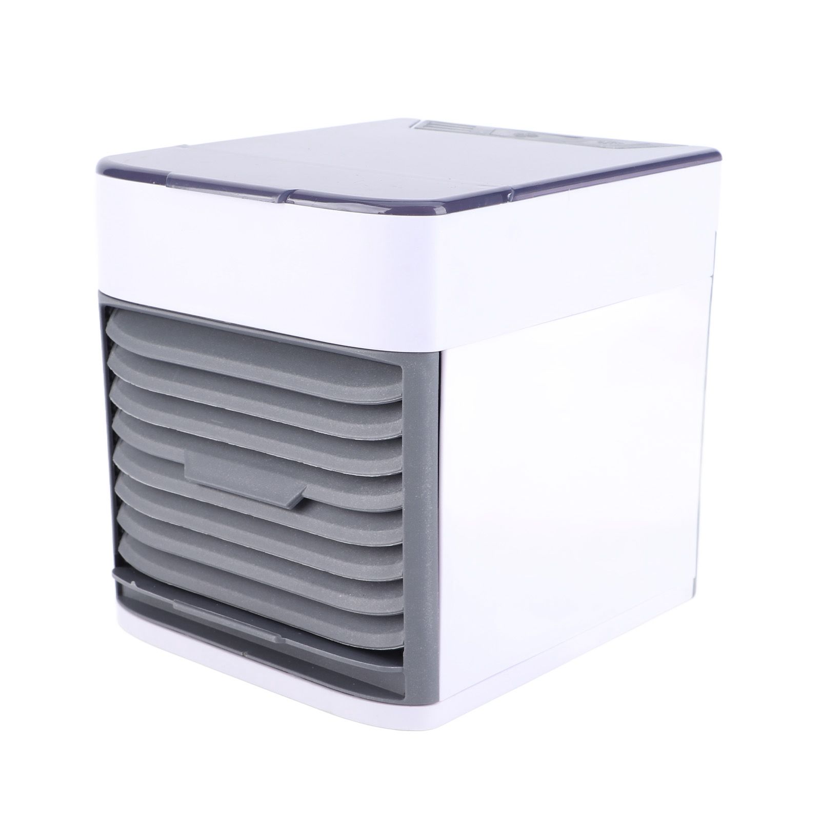 Air Cooler Mini Air Conditioner Fan USB Powered Humidifier Purifier for Car view 5