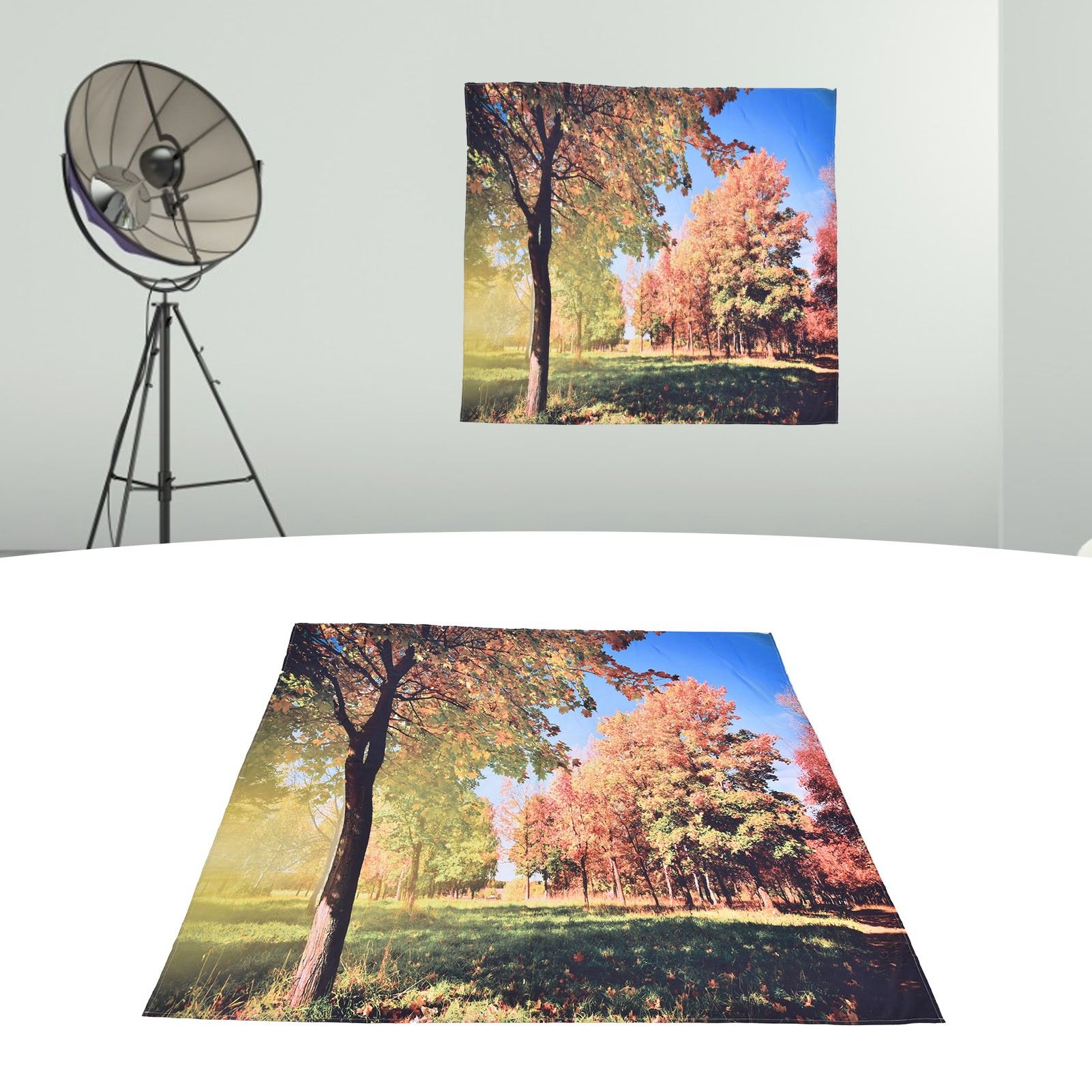 Tapestry Forest Pattern Wall Hanging Tapestry for Living Room Bedroom Home view 12