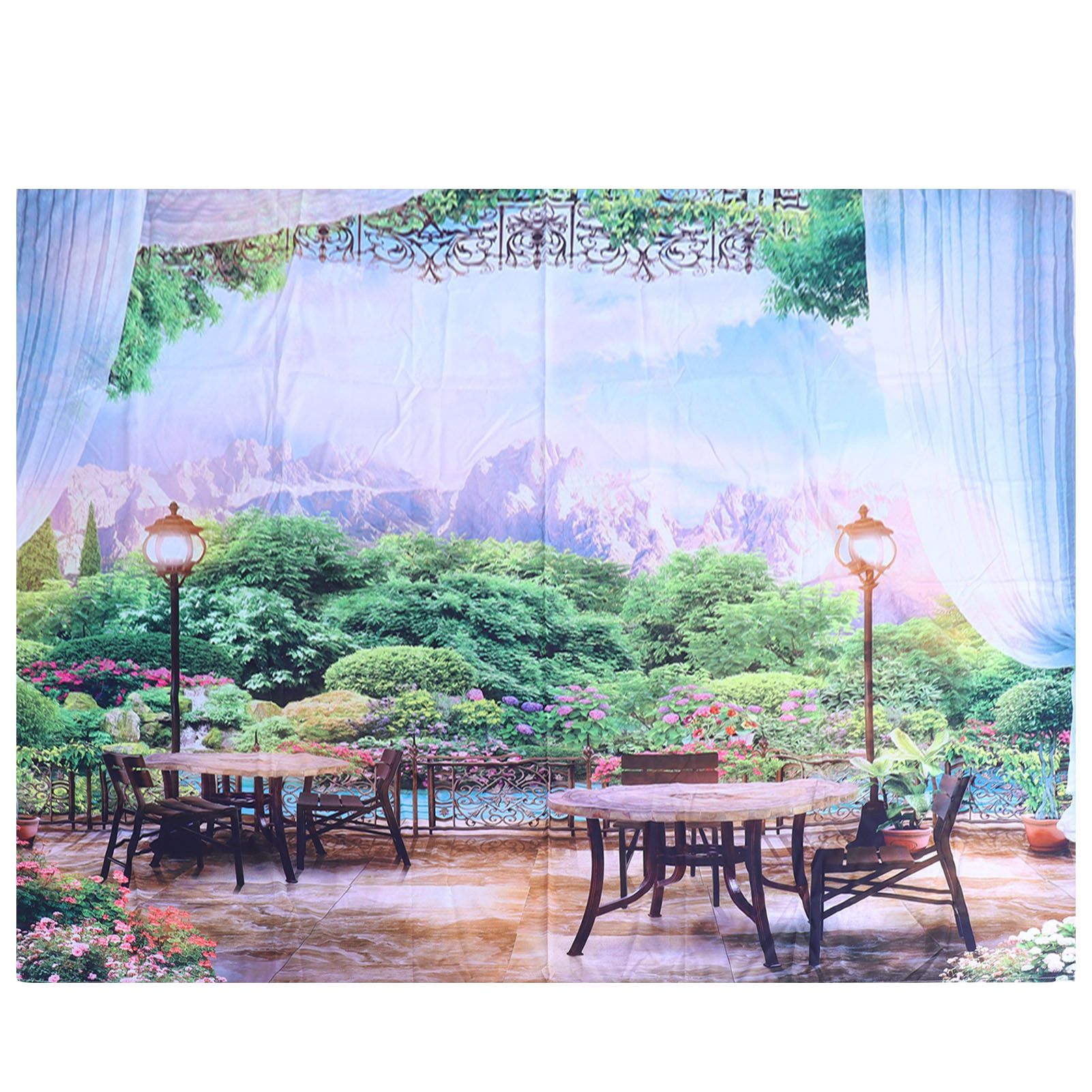 Tapestry Beautiful Landscape Background Wall Decoration Tapestry for Living view 2