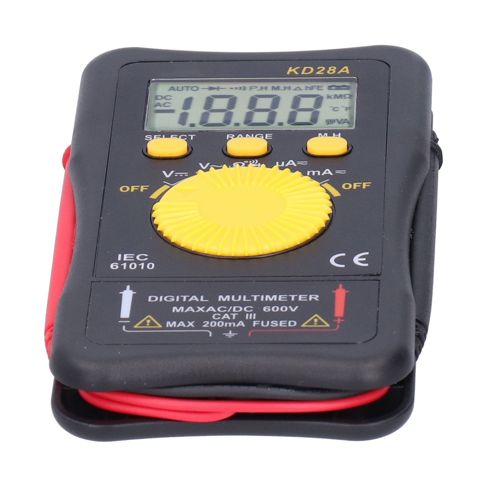 Multifunction Multimeter Intelligent Digital AntiInterference Automatic view 2