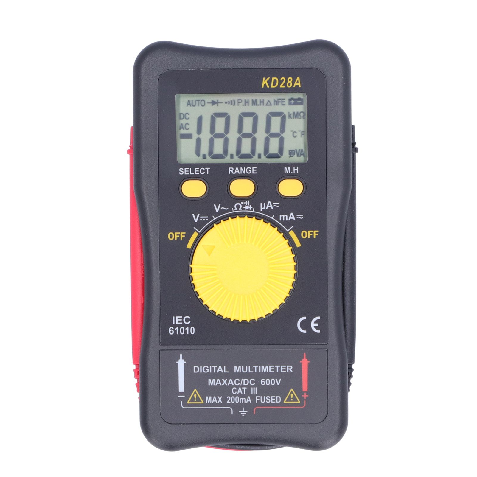 Multifunction Multimeter Intelligent Digital AntiInterference Automatic view 5