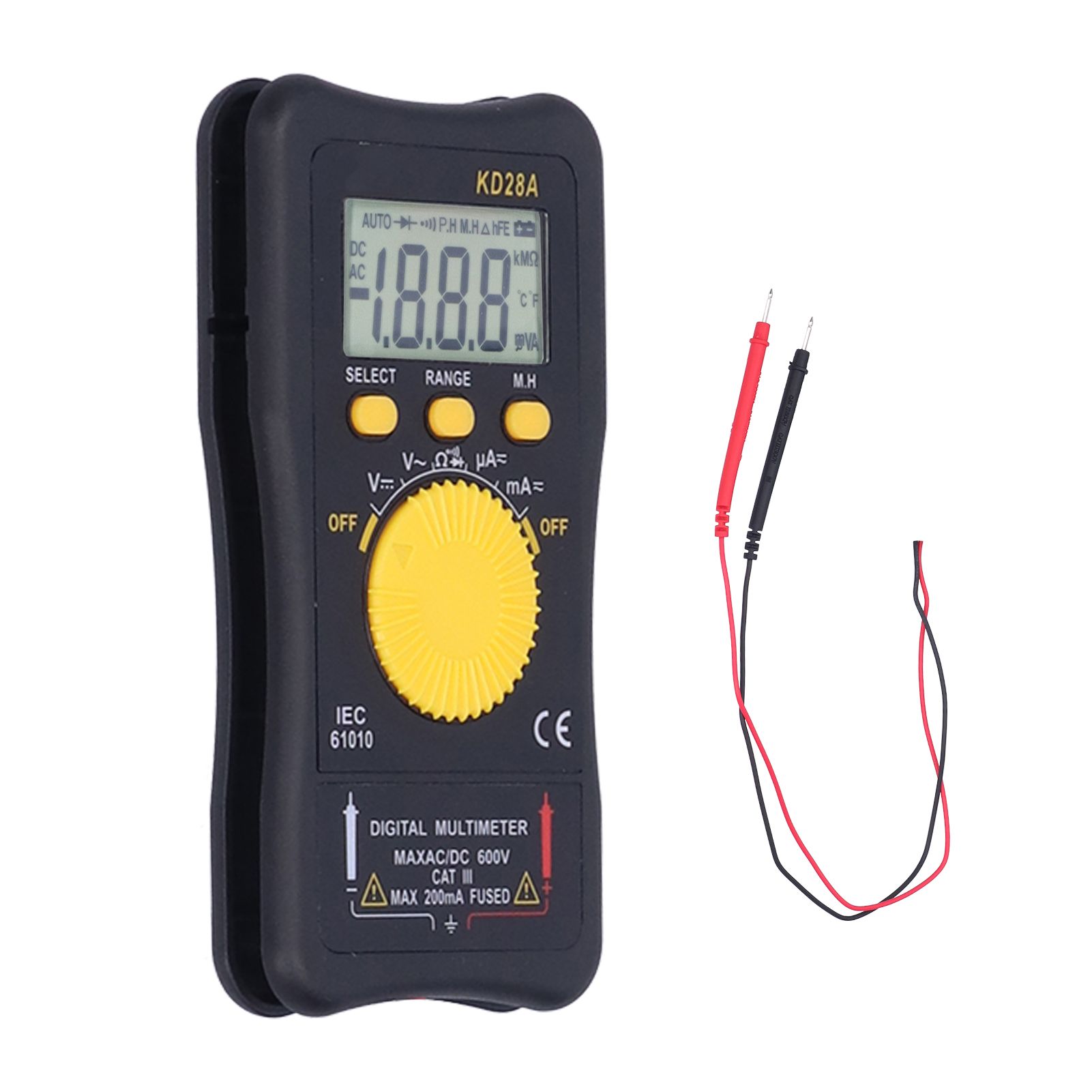 Multifunction Multimeter Intelligent Digital AntiInterference Automatic view 6