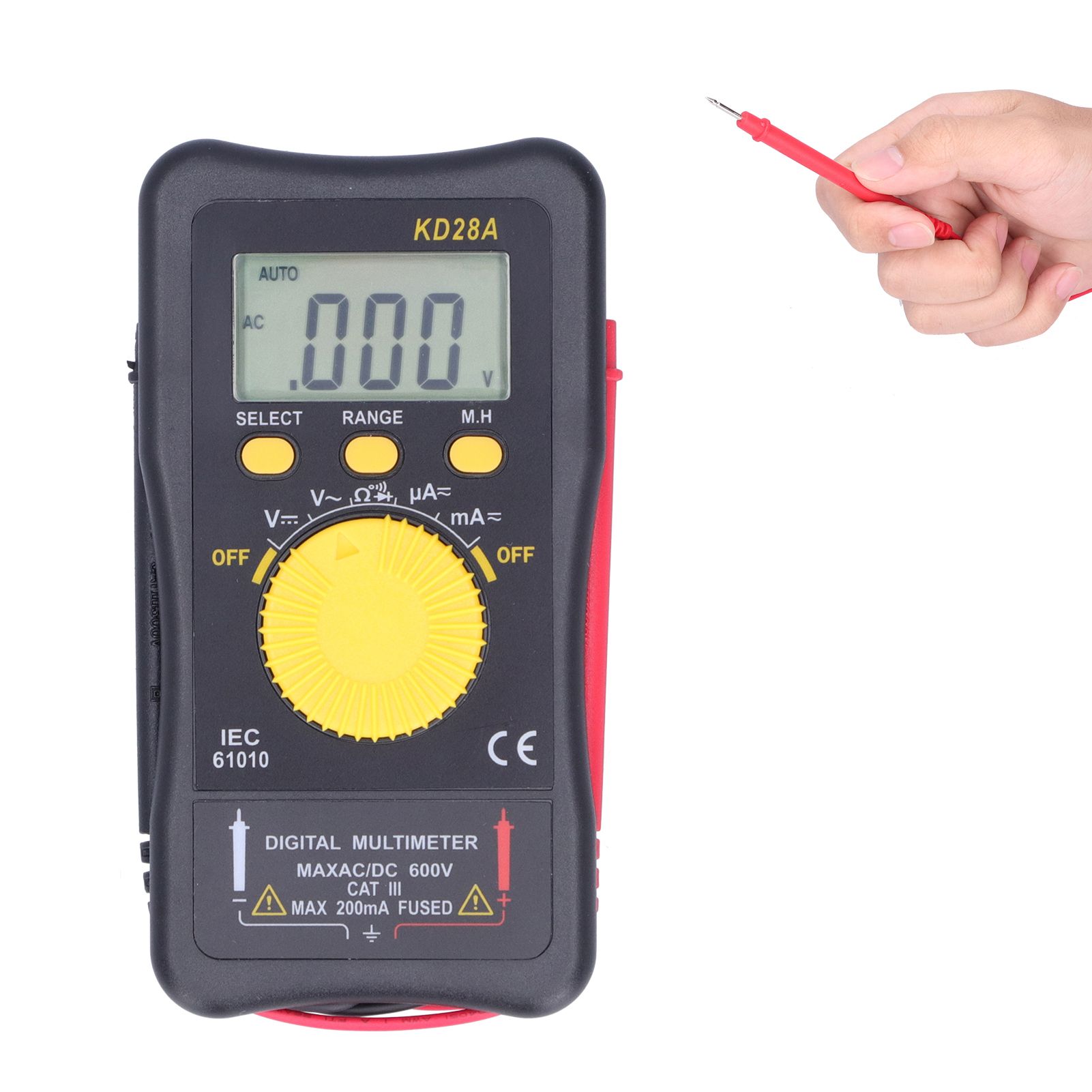 Multifunction Multimeter Intelligent Digital AntiInterference Automatic view 9