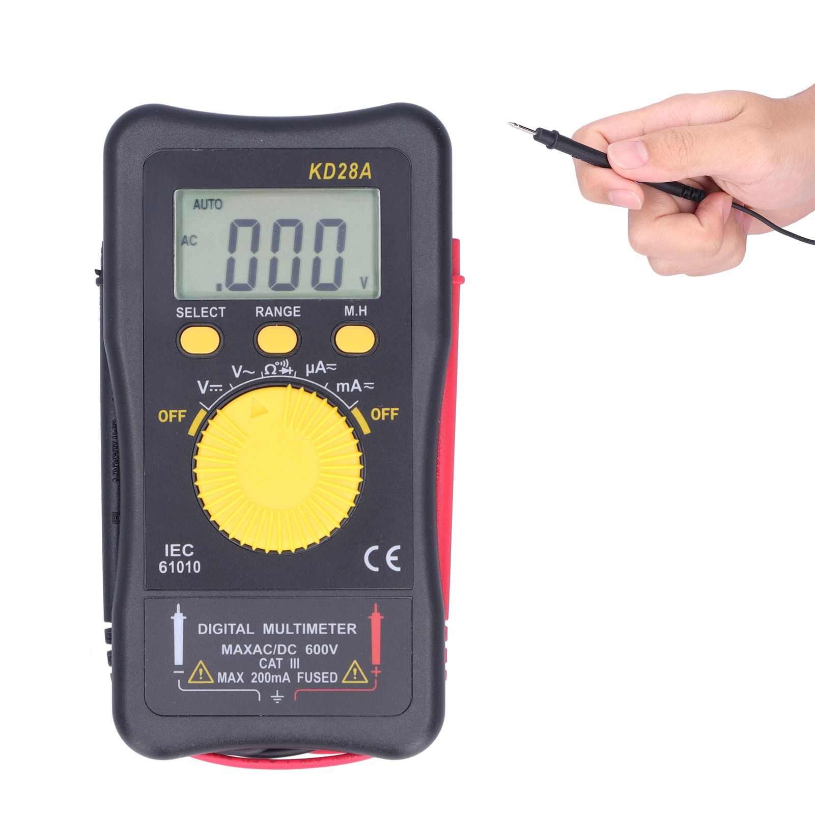 Multifunction Multimeter Intelligent Digital AntiInterference Automatic view 10