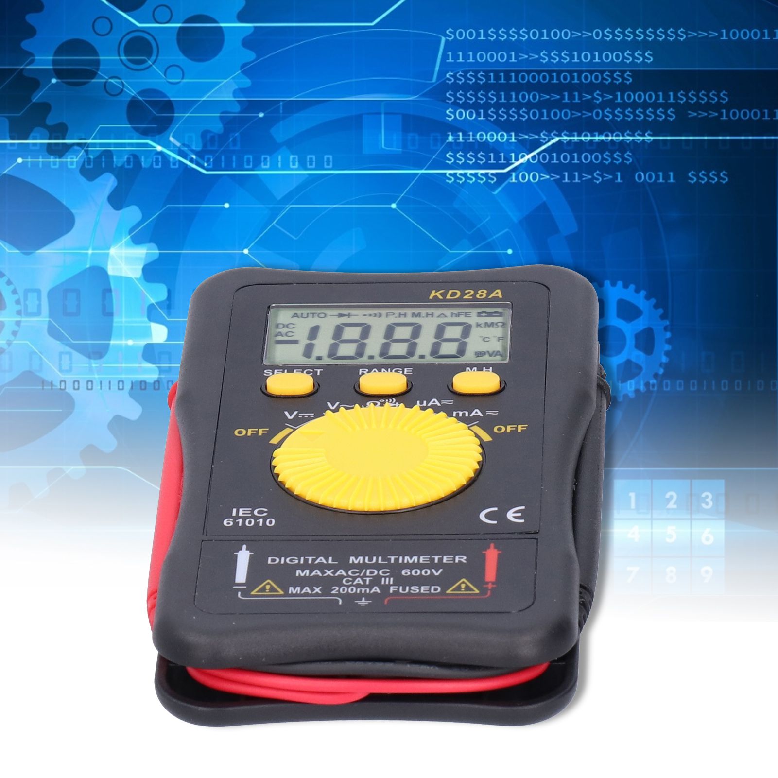 Multifunction Multimeter Intelligent Digital AntiInterference Automatic view 11