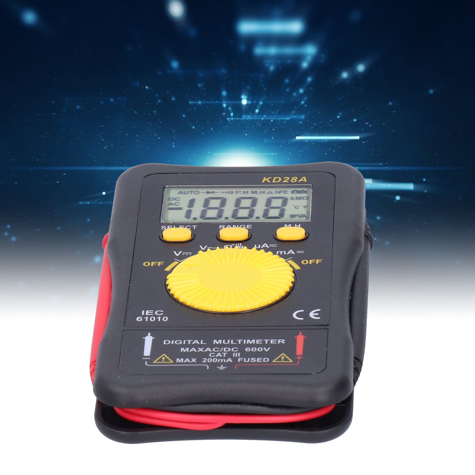 Multifunction Multimeter Intelligent Digital AntiInterference Automatic view 12