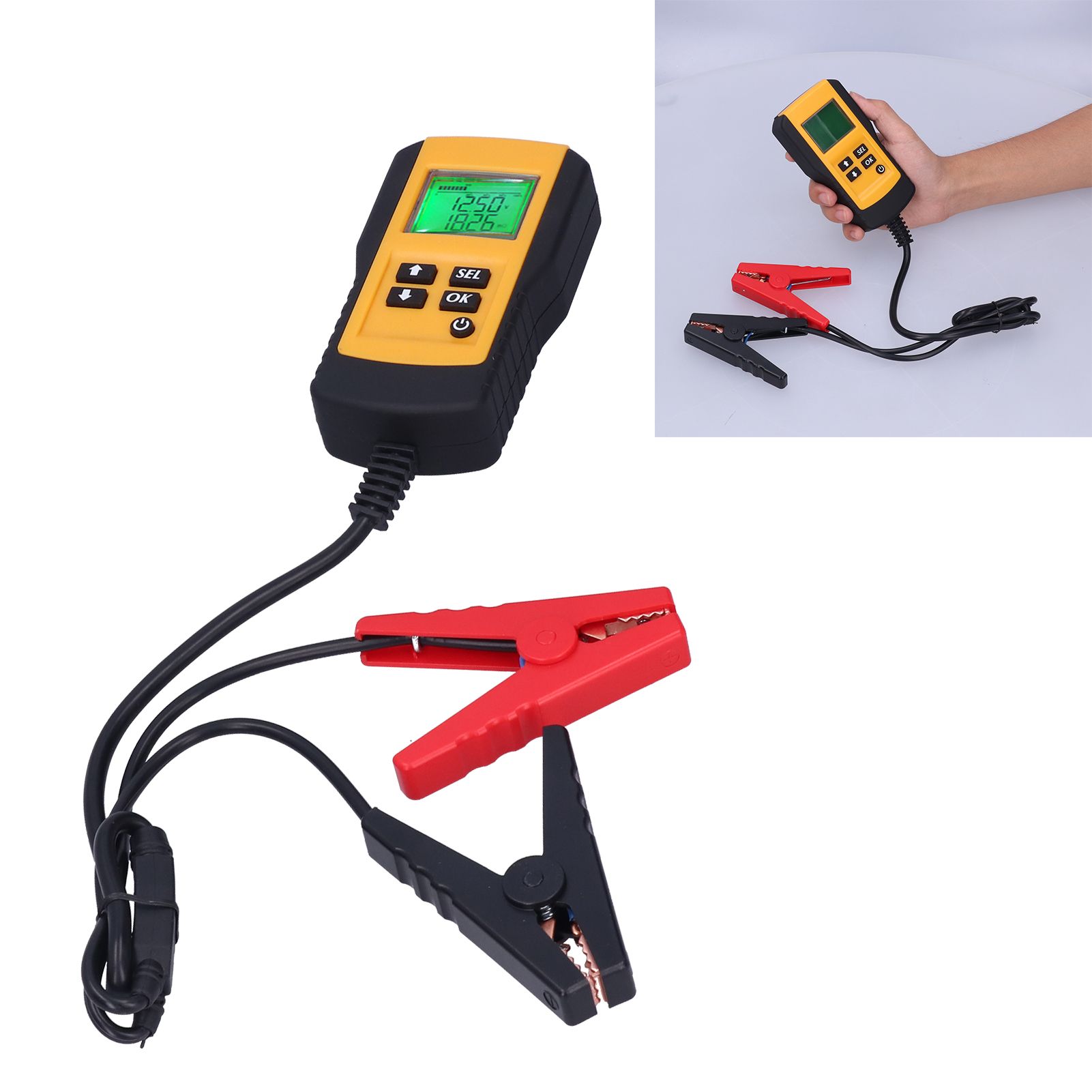 AE300 Digital Battery Analyzer LCD Car System Analysis NonDestructive Battery view 10