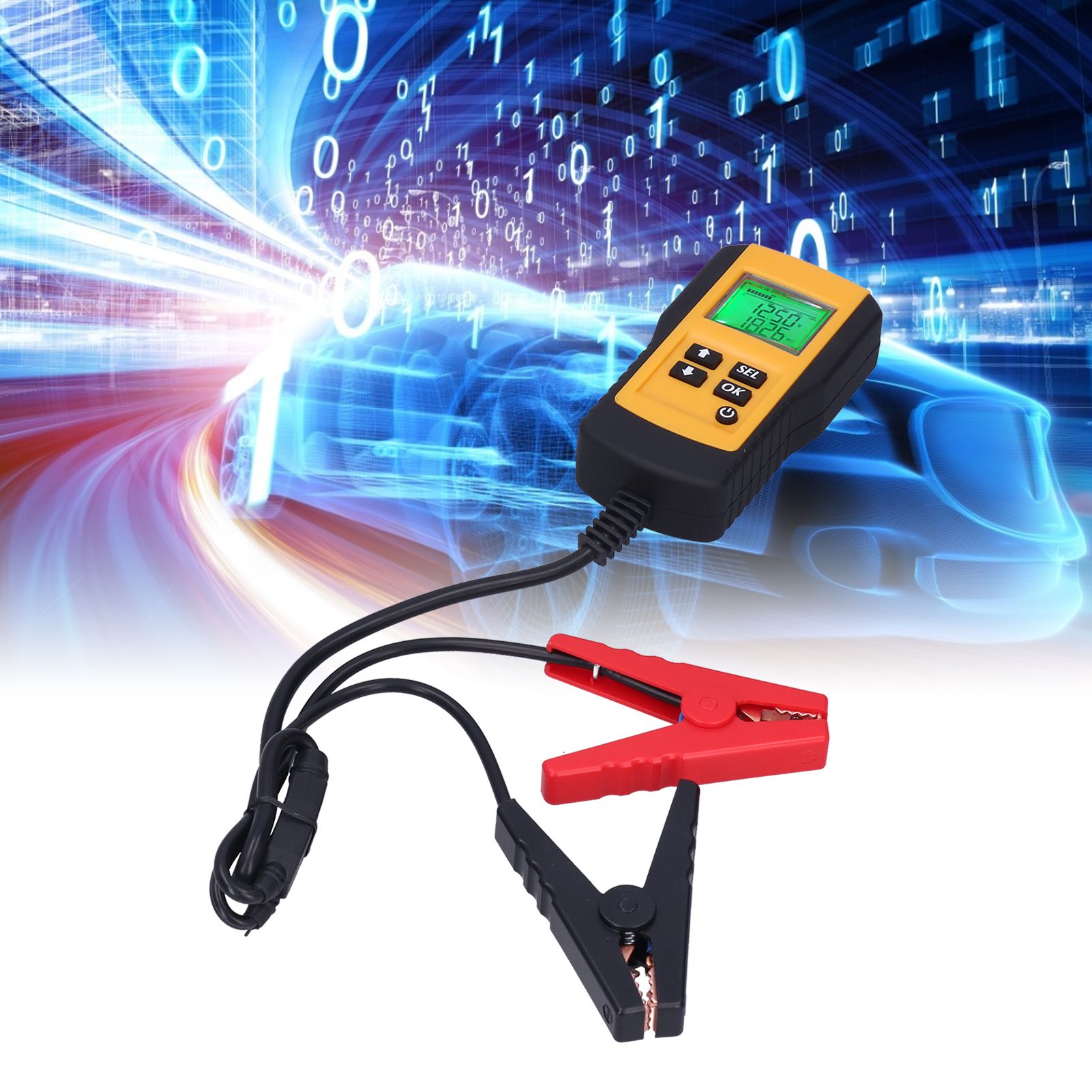 AE300 Digital Battery Analyzer LCD Car System Analysis NonDestructive Battery view 12
