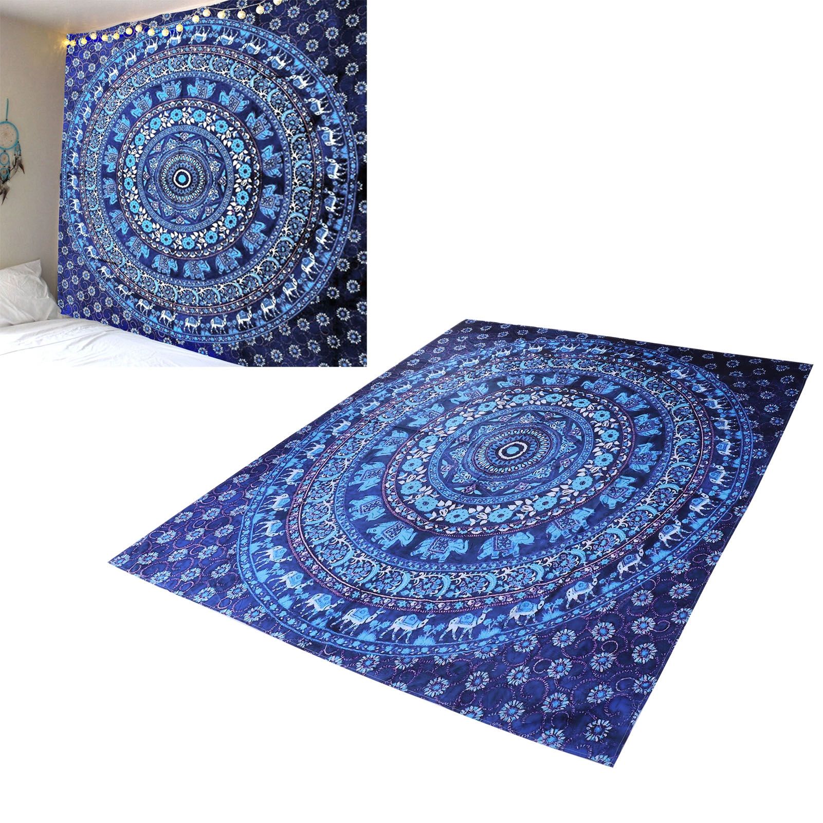 Tapestry Bohemian Style Wall Hanging Blanket Tapestry for Home Wall Living view 12