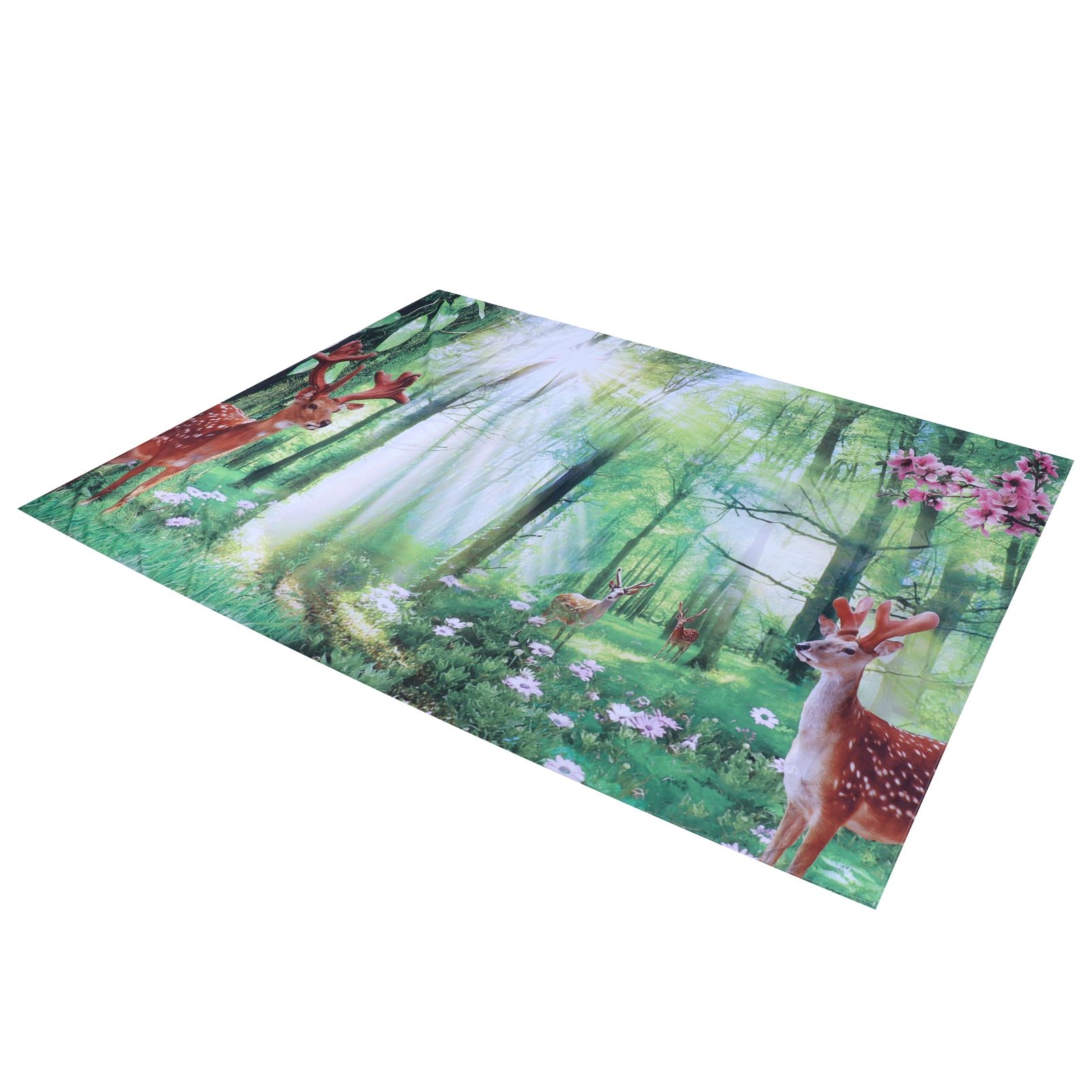 Tapestry Deer Tree Pattern Background Wall Decoration Tapestry Decoration view 3