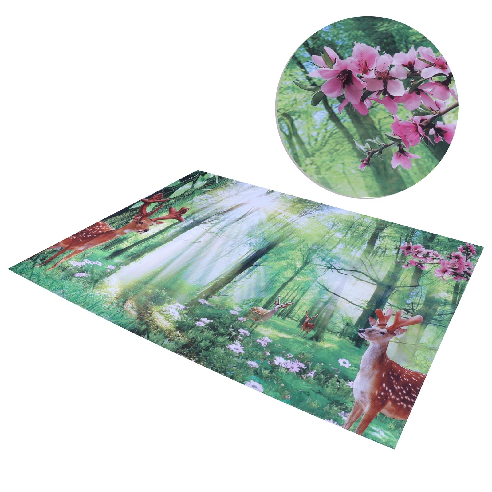 Tapestry Deer Tree Pattern Background Wall Decoration Tapestry Decoration view 8
