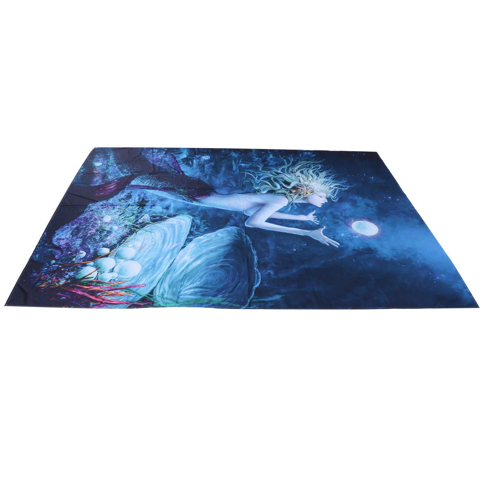 Tapestry Mermaid Pattern Background Tapestry Wall Hanging Blanket Interior view 7