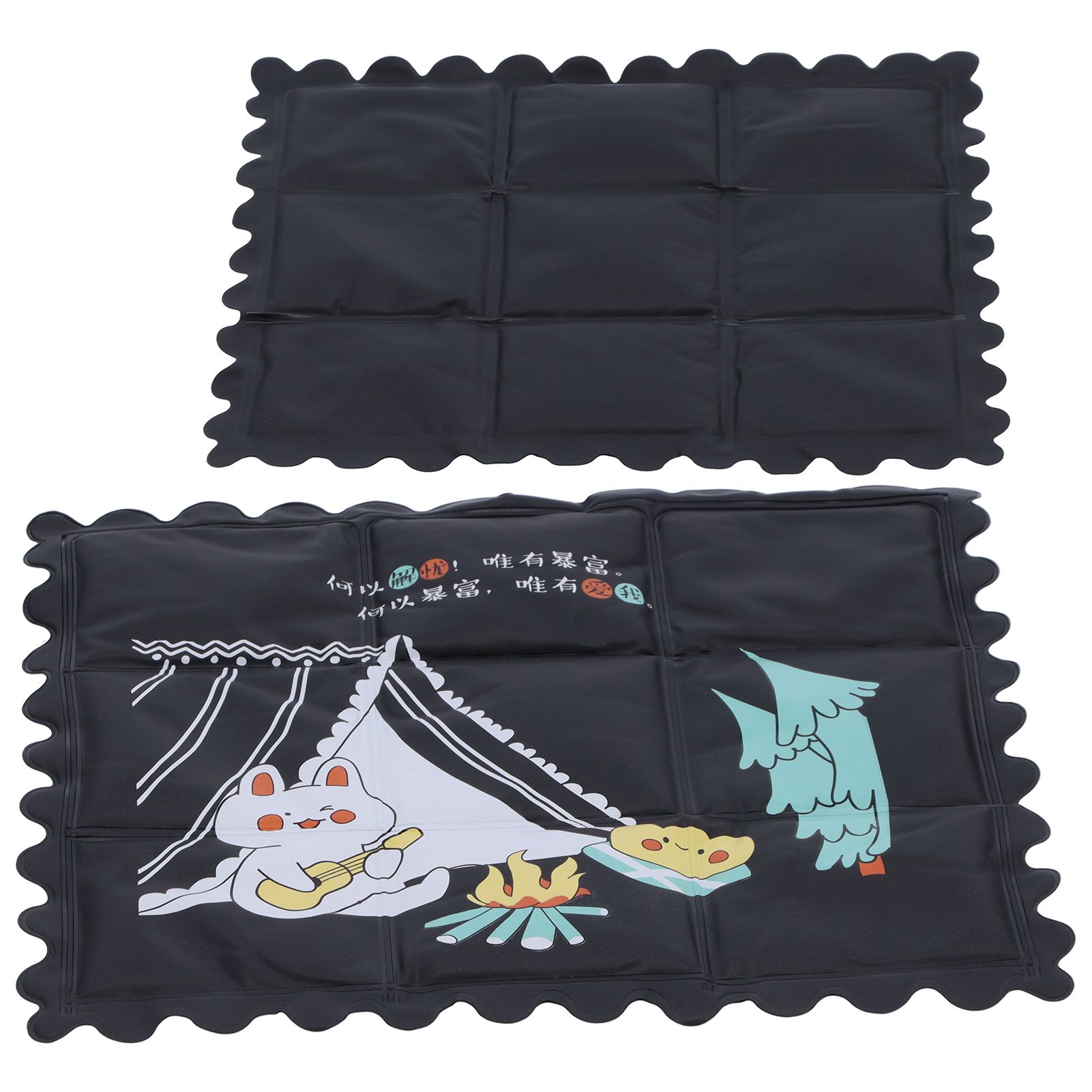 Cooling Mat Clean and Hygienic Breathable Cartoon Cooling Seats Cushion for view 12
