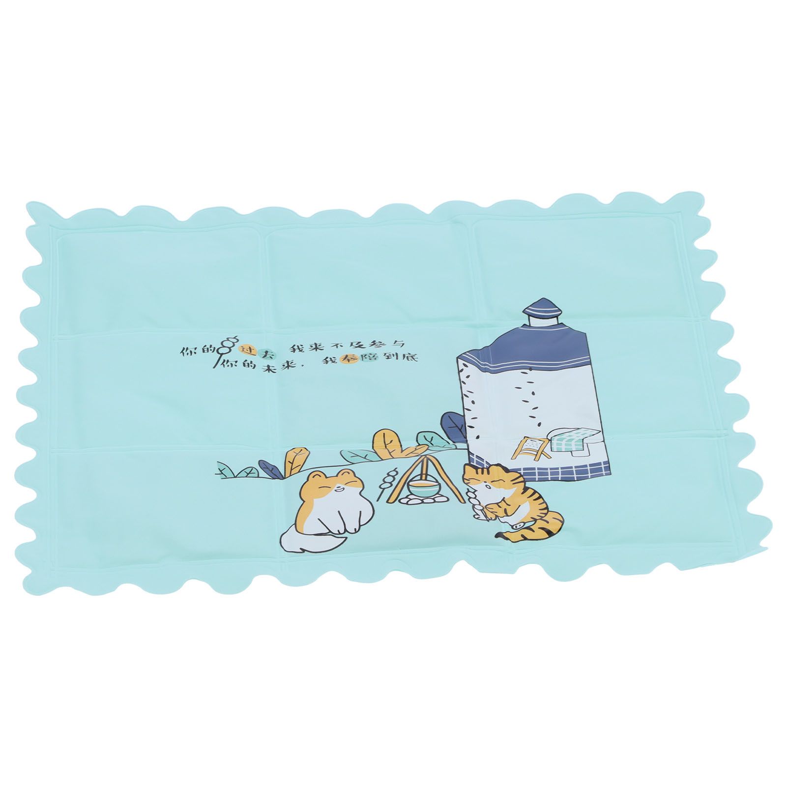 Cooling Mat Clean and Hygienic Breathable Cartoon Cooling Seats Cushion for — image 1