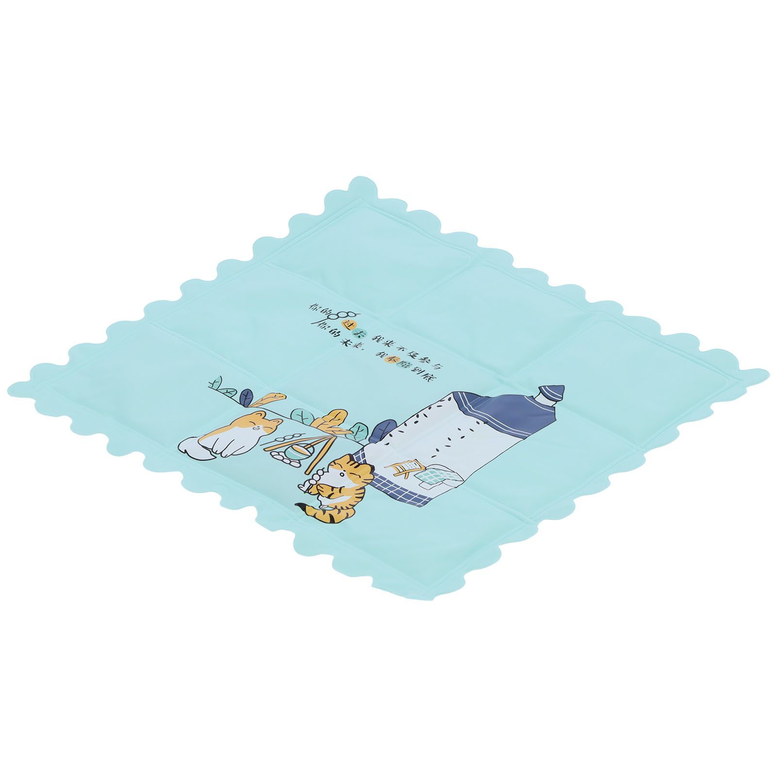Cooling Mat Clean and Hygienic Breathable Cartoon Cooling Seats Cushion for view 3