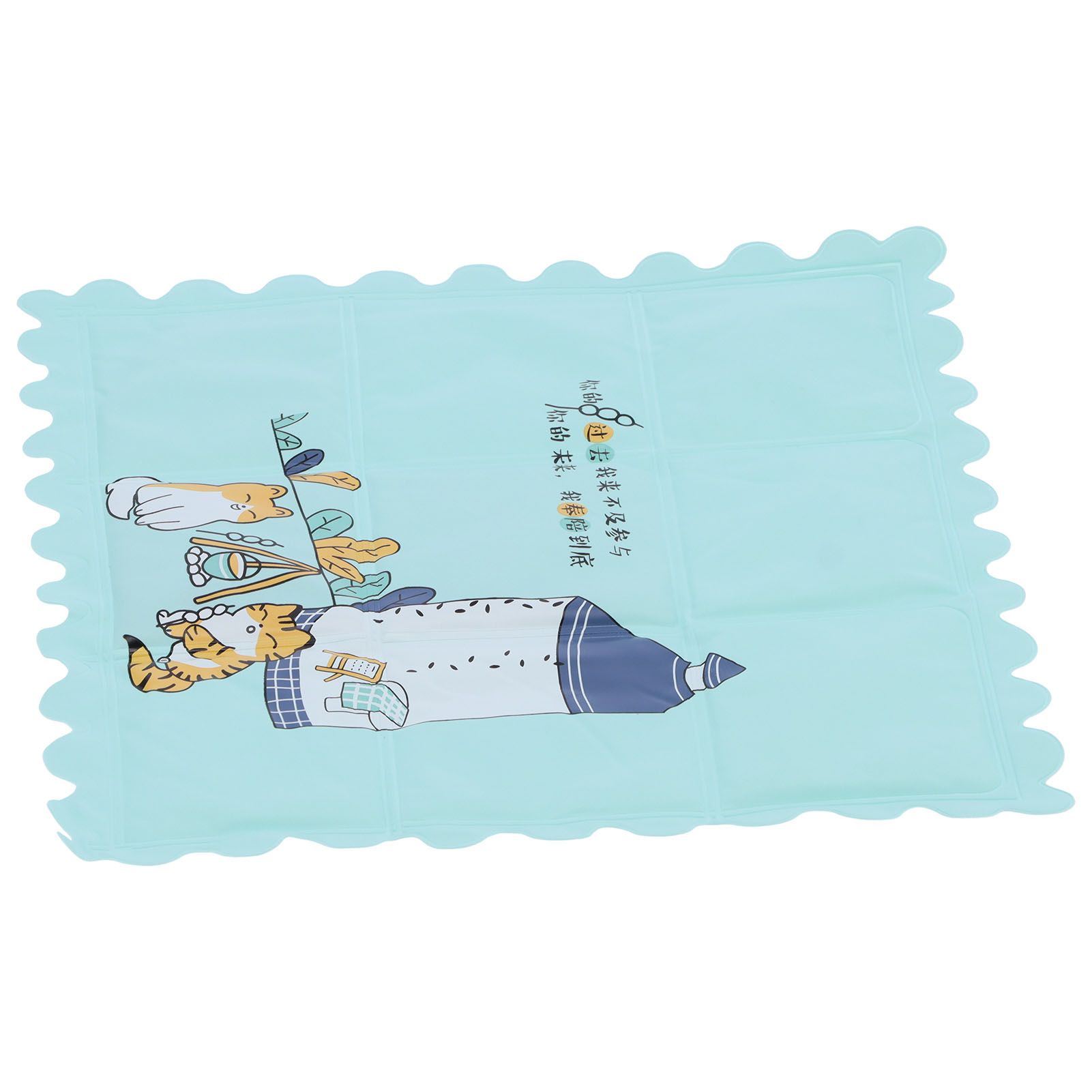 Cooling Mat Clean and Hygienic Breathable Cartoon Cooling Seats Cushion for view 4