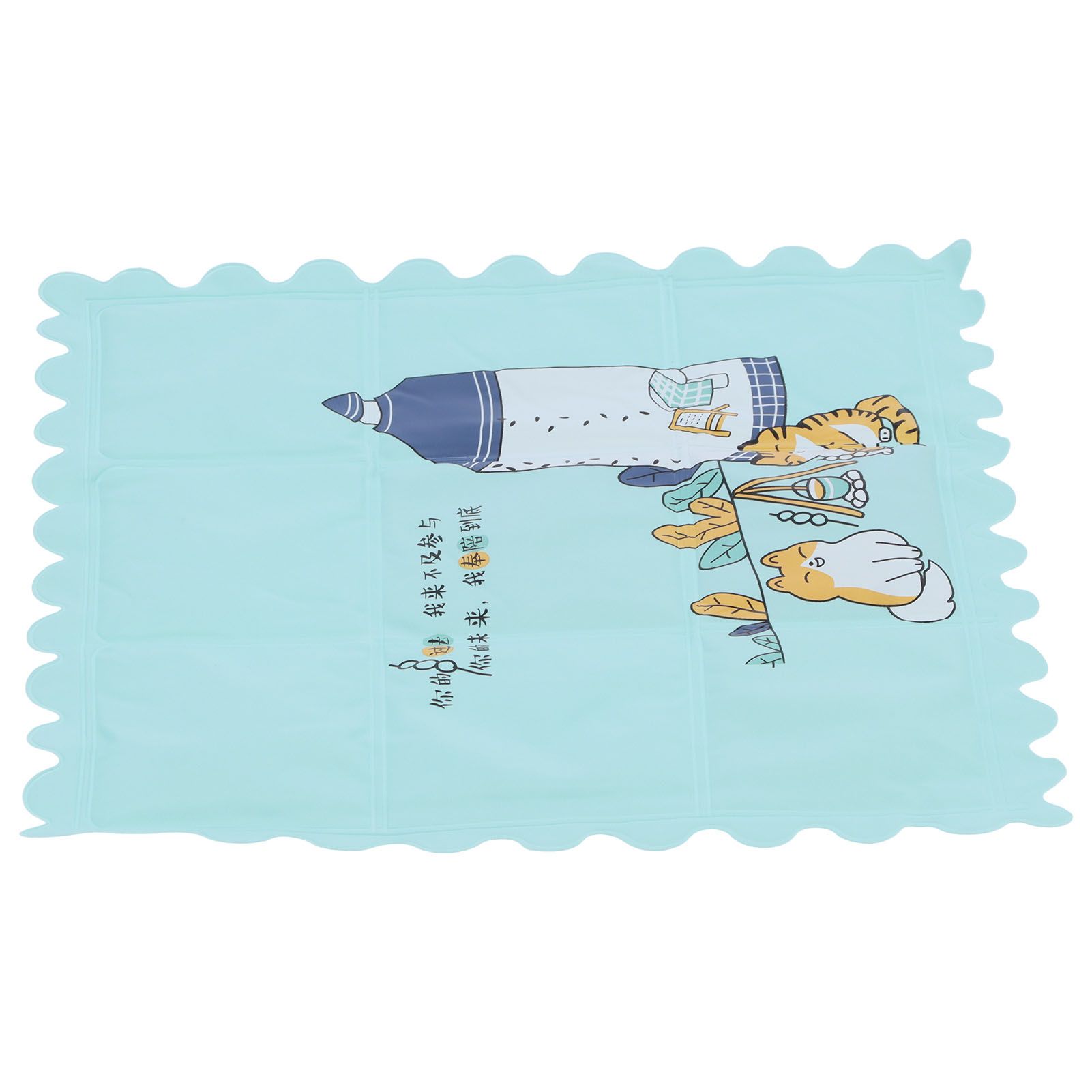 Cooling Mat Clean and Hygienic Breathable Cartoon Cooling Seats Cushion for view 8