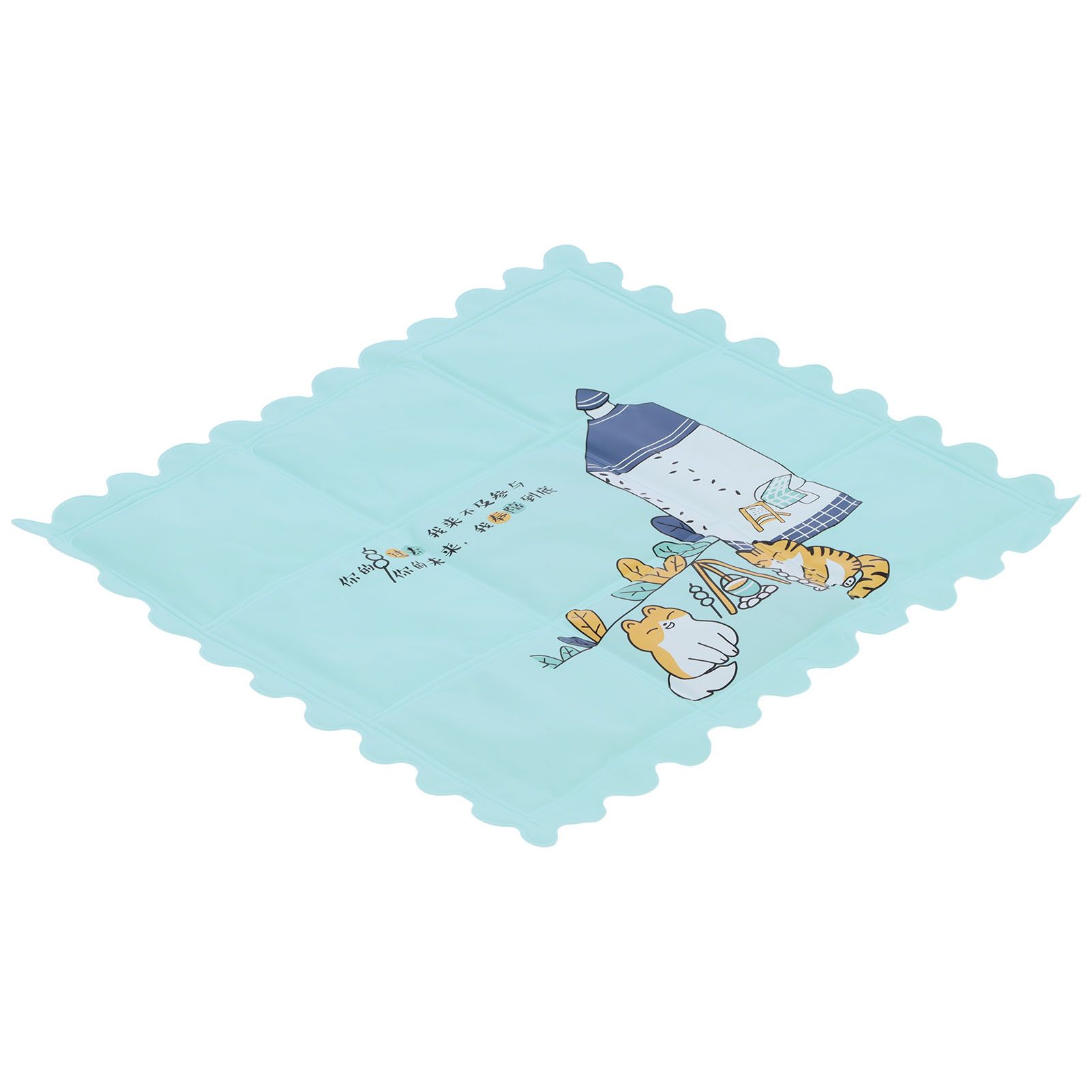 Cooling Mat Clean and Hygienic Breathable Cartoon Cooling Seats Cushion for view 9