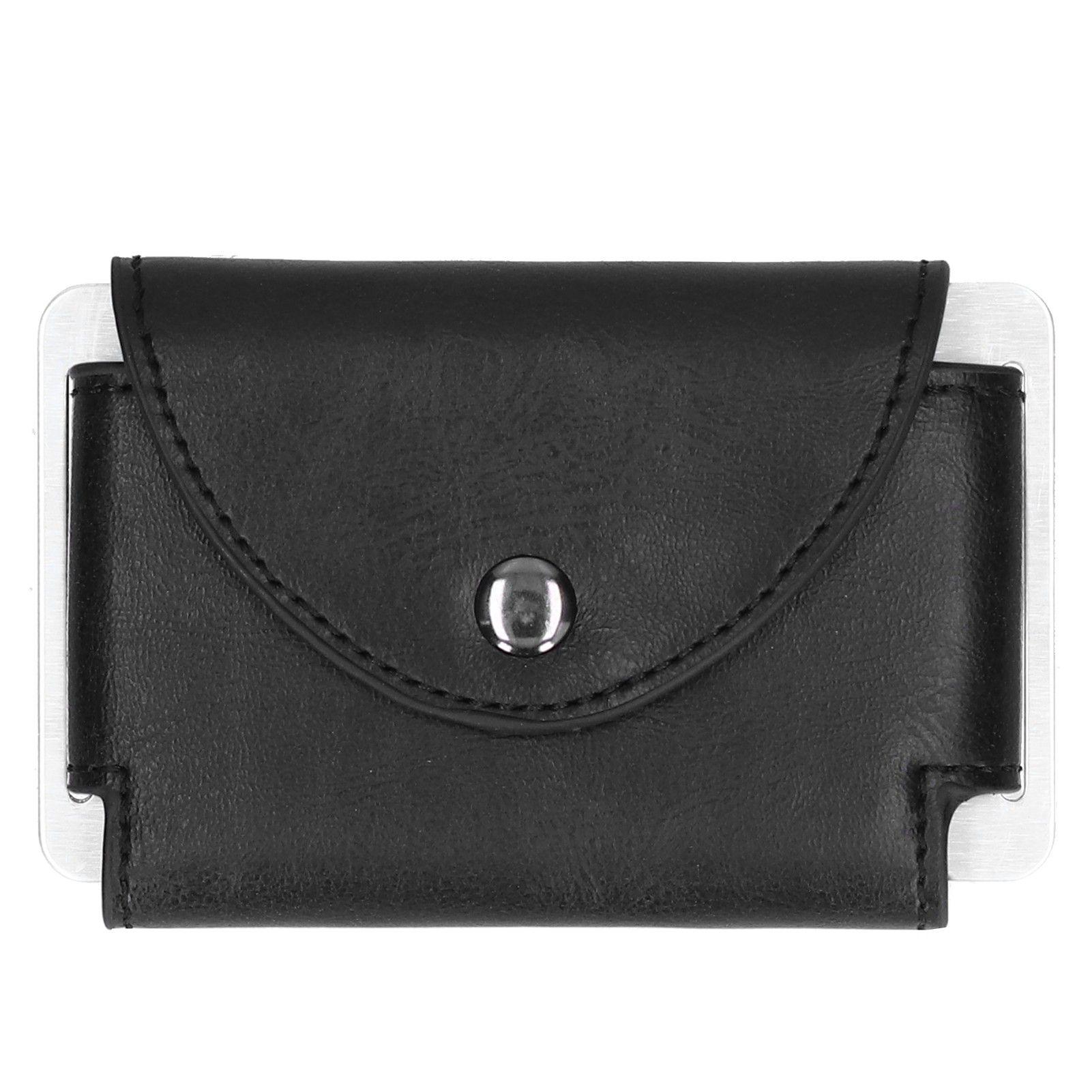 Card Holder Portable RFID PU Leather Business Card Storage Case Card Wallet view 2