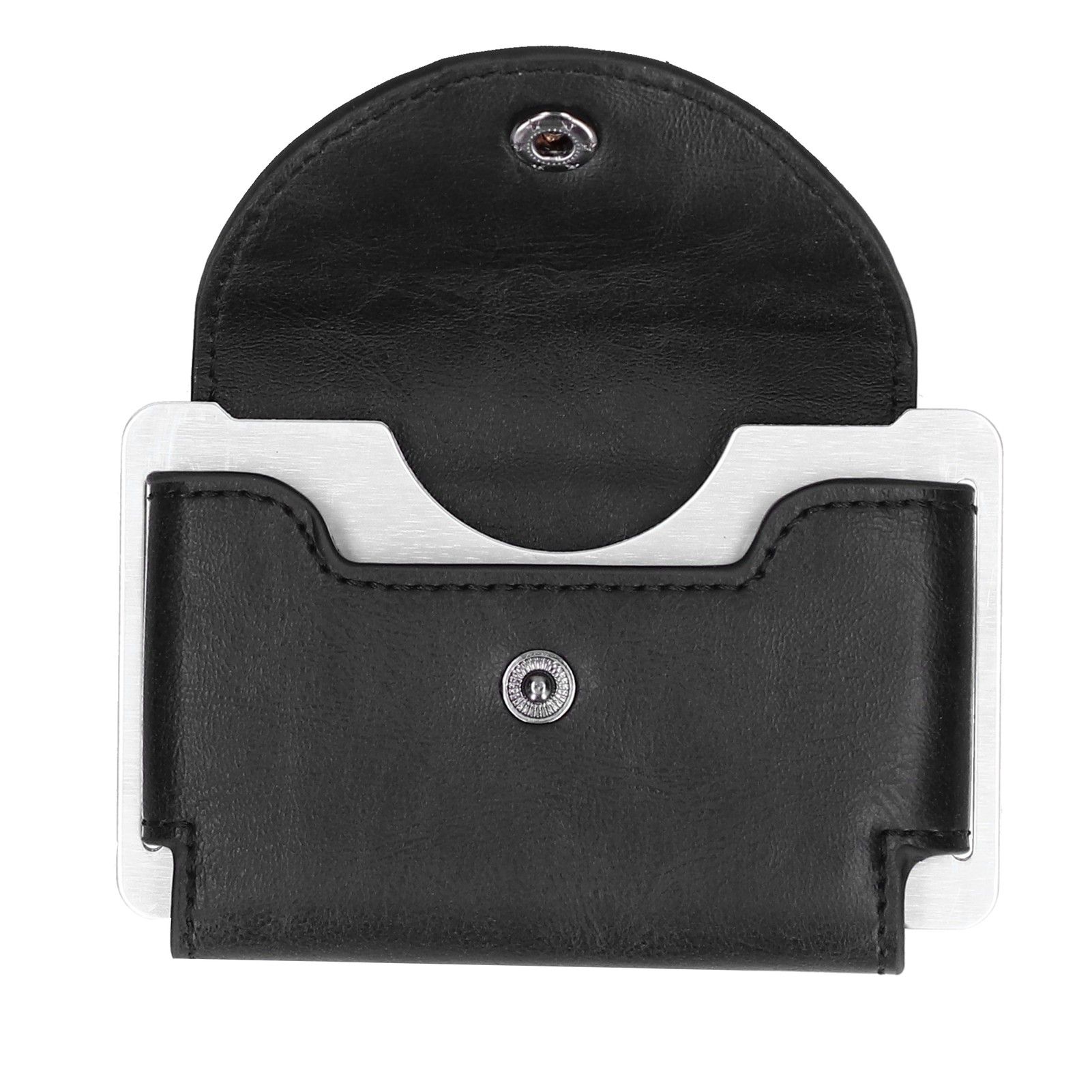 Card Holder Portable RFID PU Leather Business Card Storage Case Card Wallet view 6