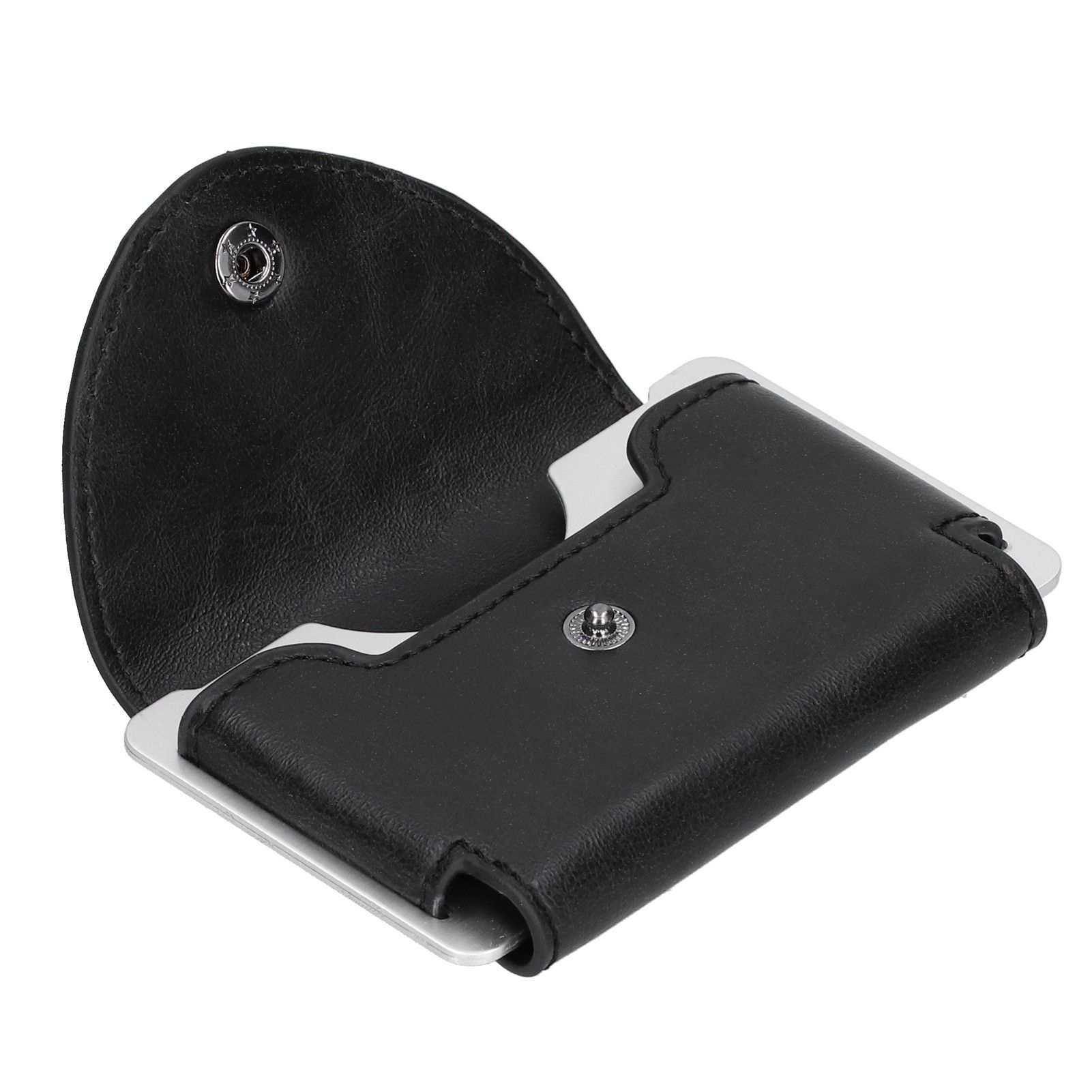 Card Holder Portable RFID PU Leather Business Card Storage Case Card Wallet view 8