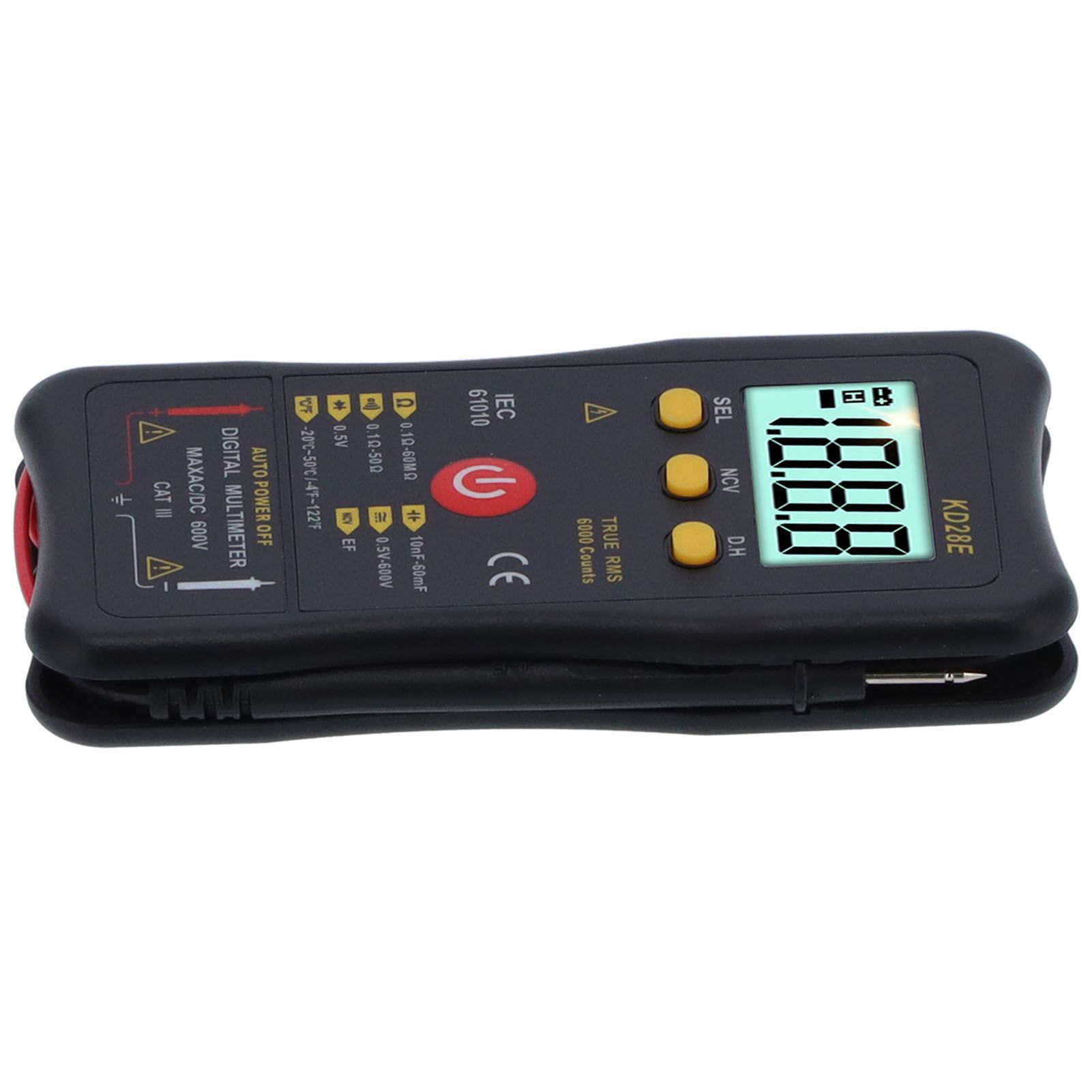 Multifunction Digital Multimeter DataRetention NonContact Type True RMS view 5