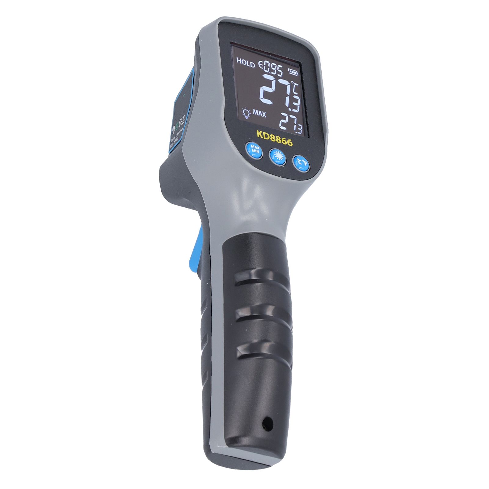 Industrial Infrared Thermometer NonContact Durable Portable Small High view 4