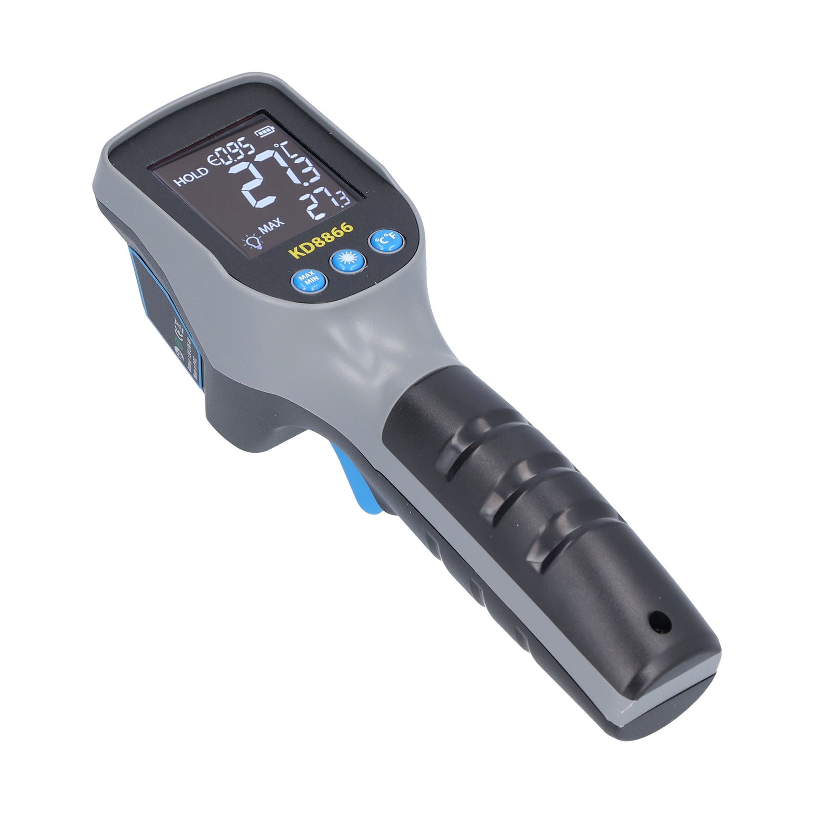 Industrial Infrared Thermometer NonContact Durable Portable Small High view 5