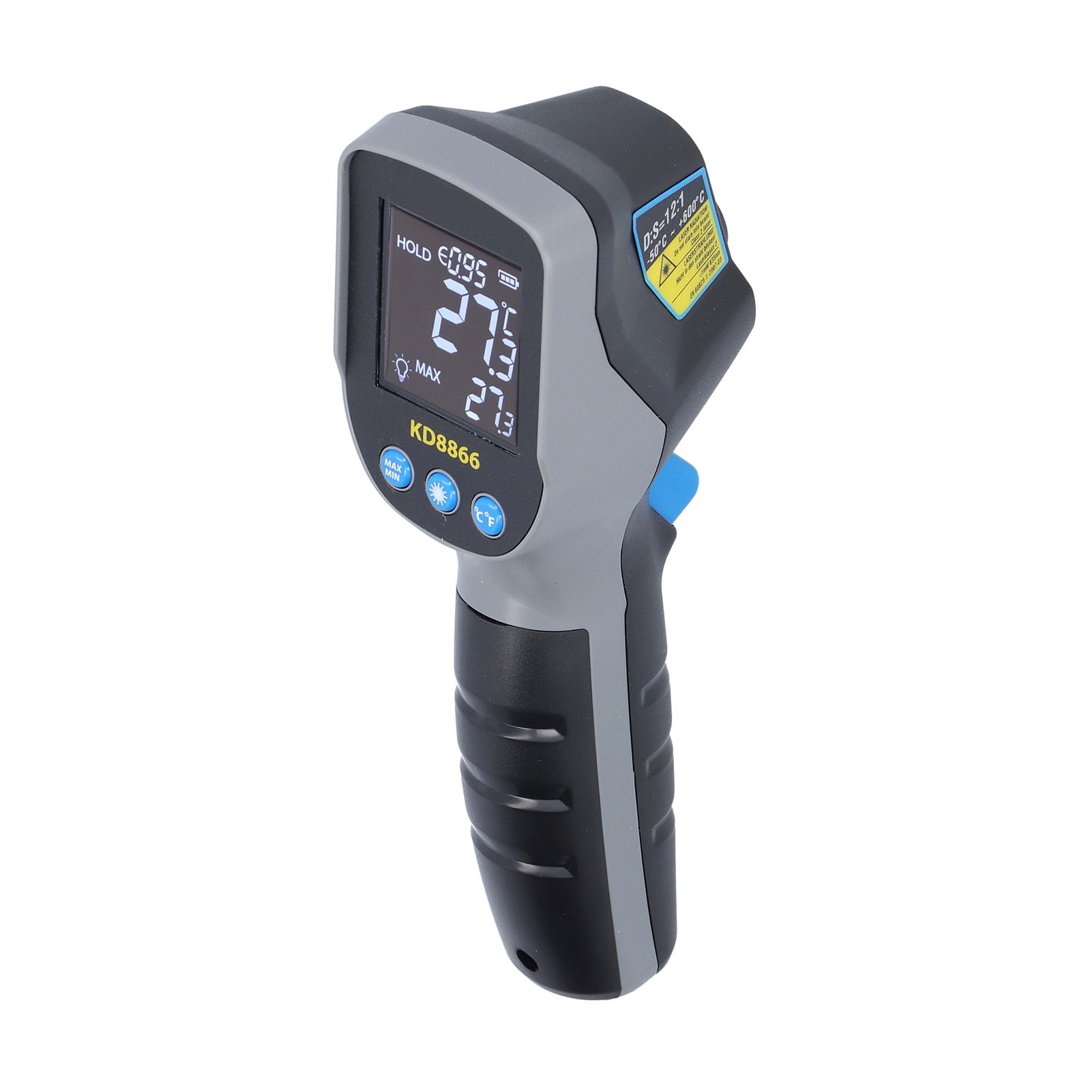 Industrial Infrared Thermometer NonContact Durable Portable Small High view 6
