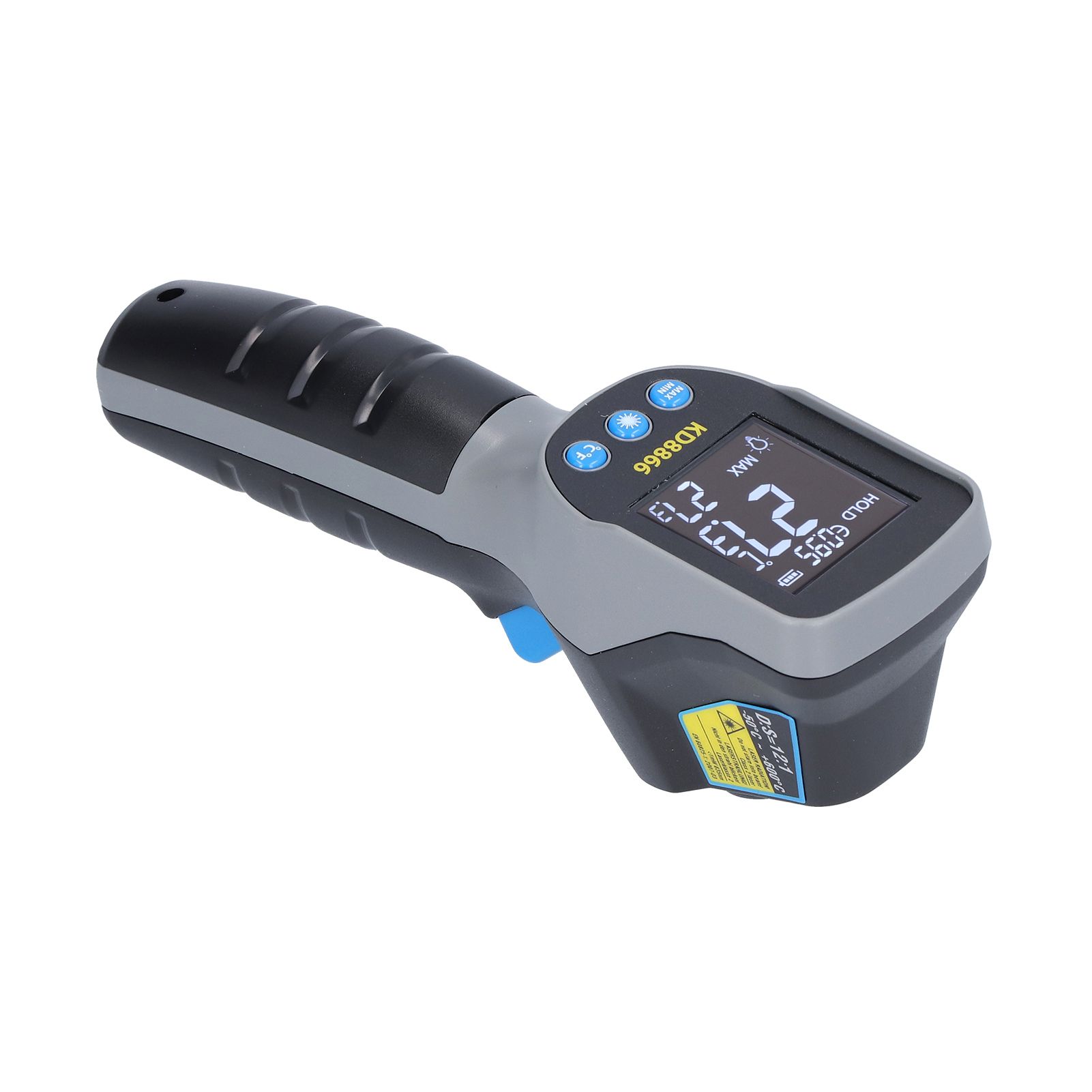 Industrial Infrared Thermometer NonContact Durable Portable Small High view 7