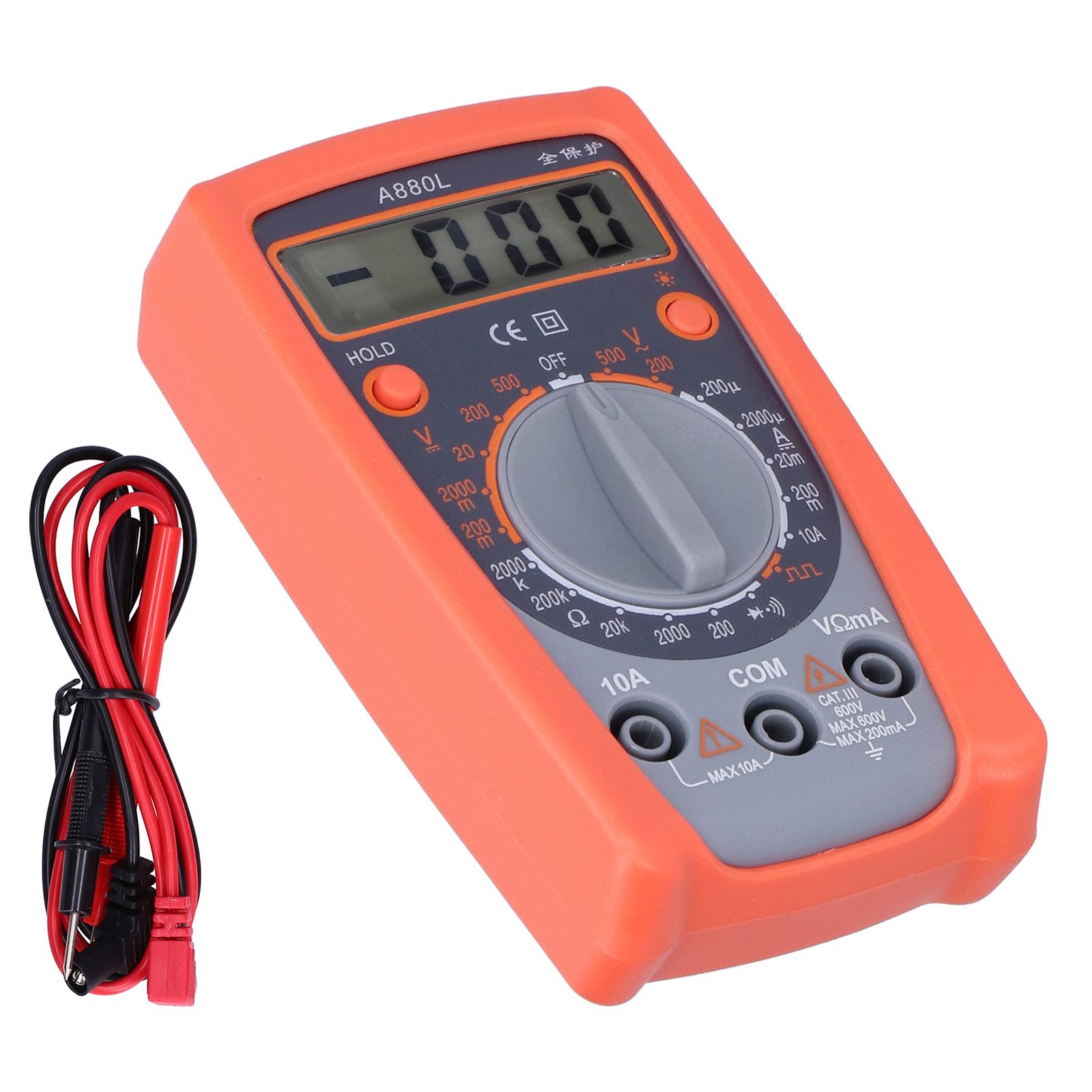 Multifunctional Multimeter Portable Digital Display Voltage Tester for Home view 2