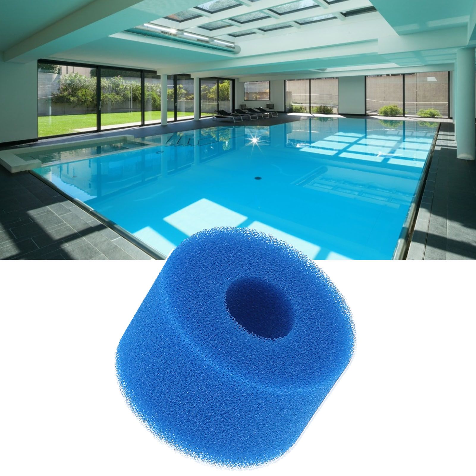 Pool Filter Cartridge Reusable Washable Filter Sponge Cleaner for Swimming view 11