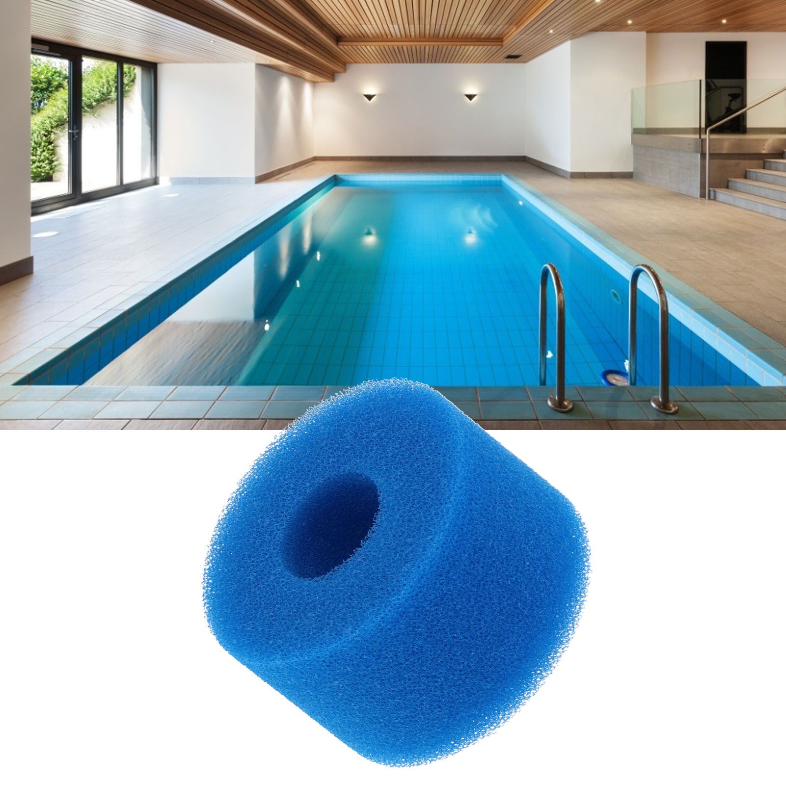 Pool Filter Cartridge Reusable Washable Filter Sponge Cleaner for Swimming view 12