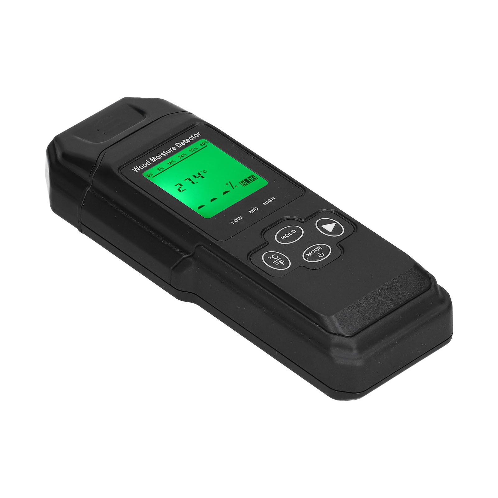 Wood Moisture Tester Building Materials Moisture Enviroment Temperature view 6