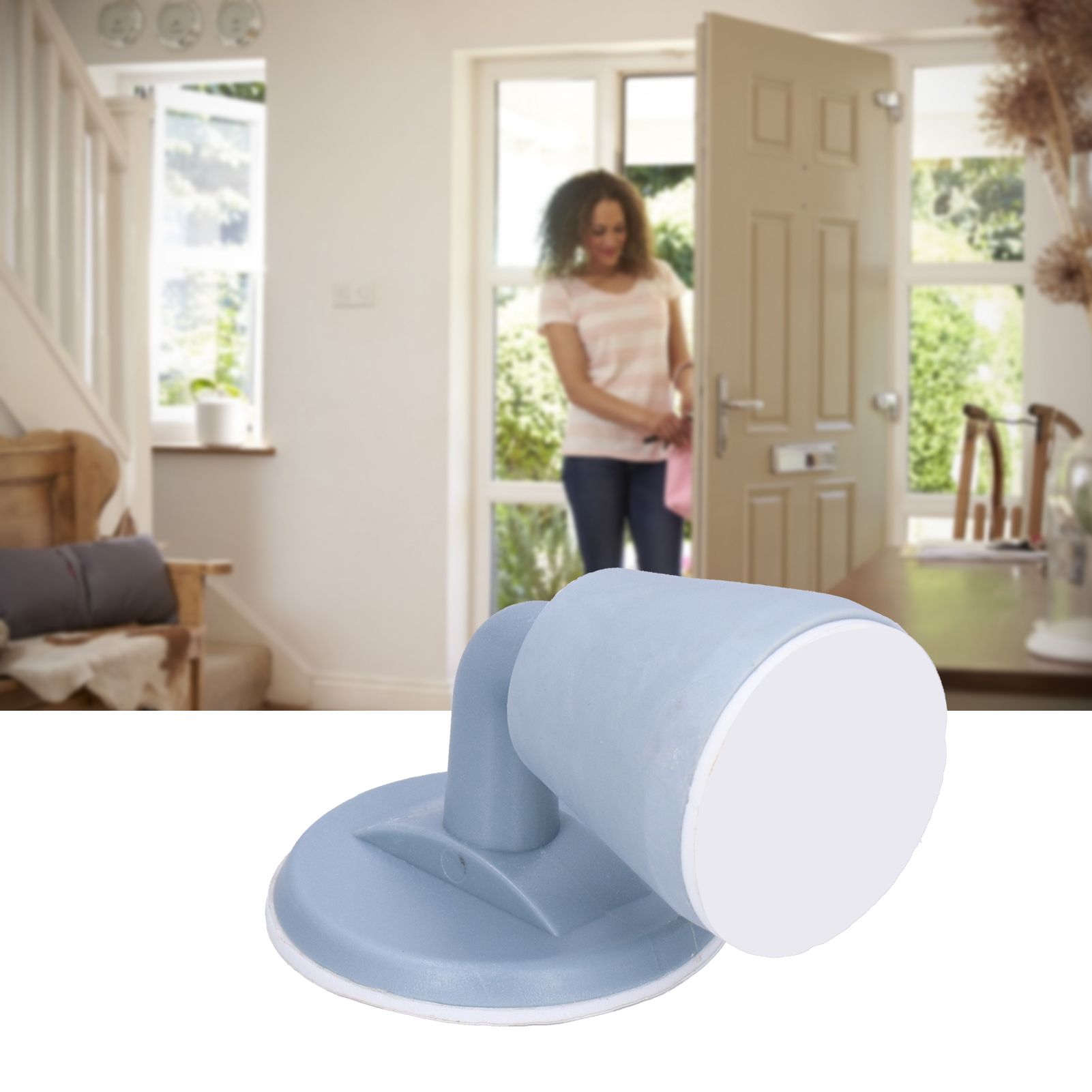 Door Stopper Silicone AntiCollision Pad Wall Door Handle Protector Thickened view 11