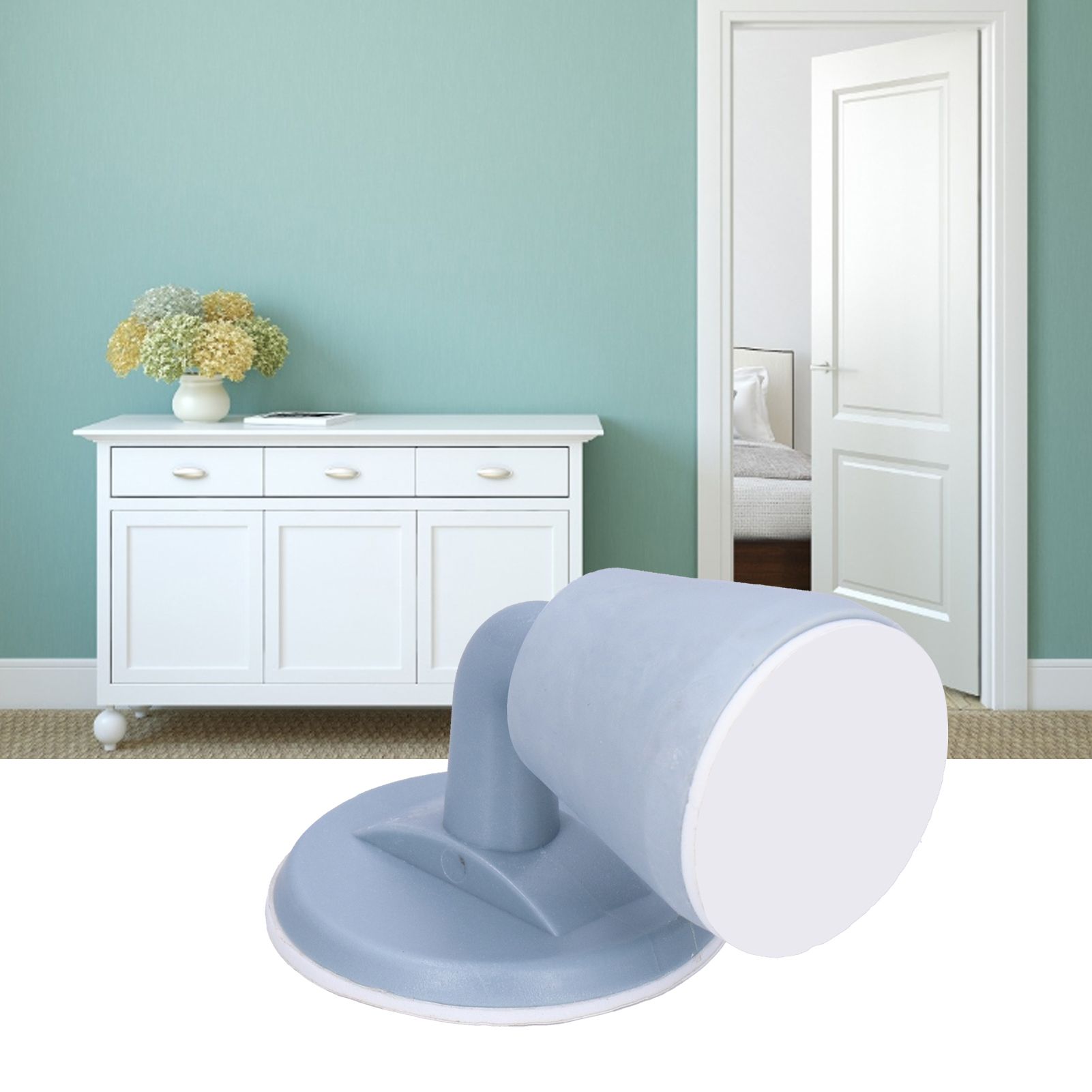 Door Stopper Silicone AntiCollision Pad Wall Door Handle Protector Thickened view 12