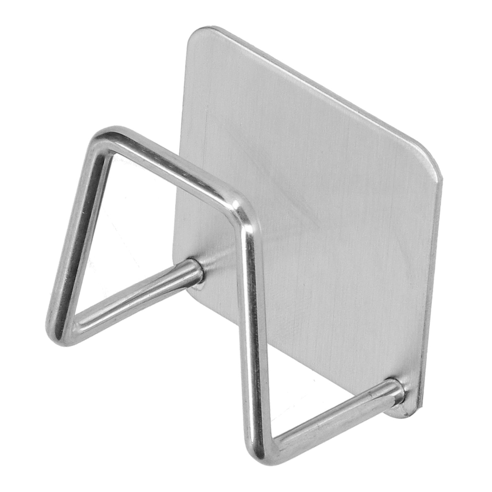 WallMounted Rack Stainless Steel Drain Storage Rack Hook Wall Shelf Kitchen view 4