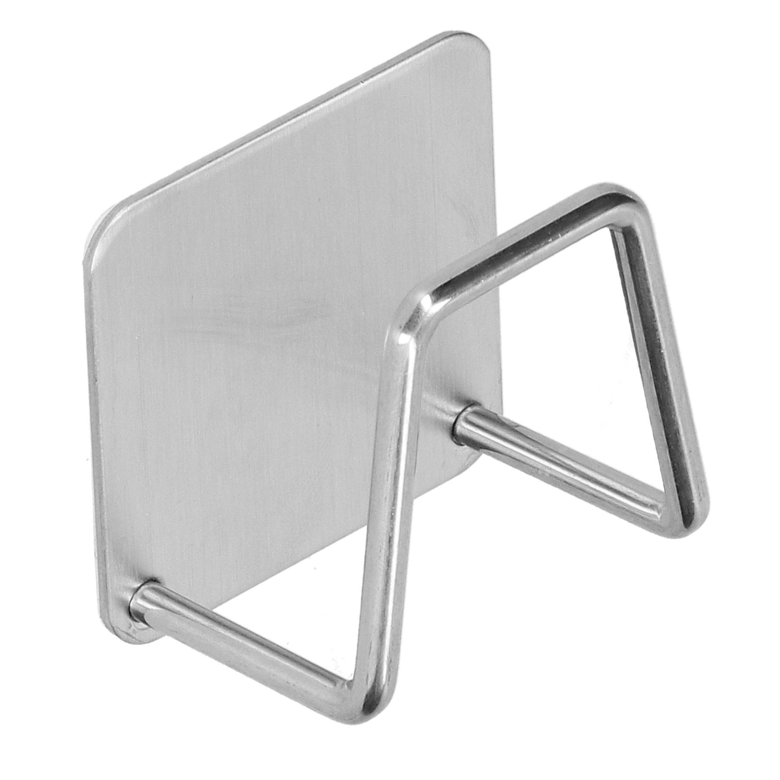 WallMounted Rack Stainless Steel Drain Storage Rack Hook Wall Shelf Kitchen view 7