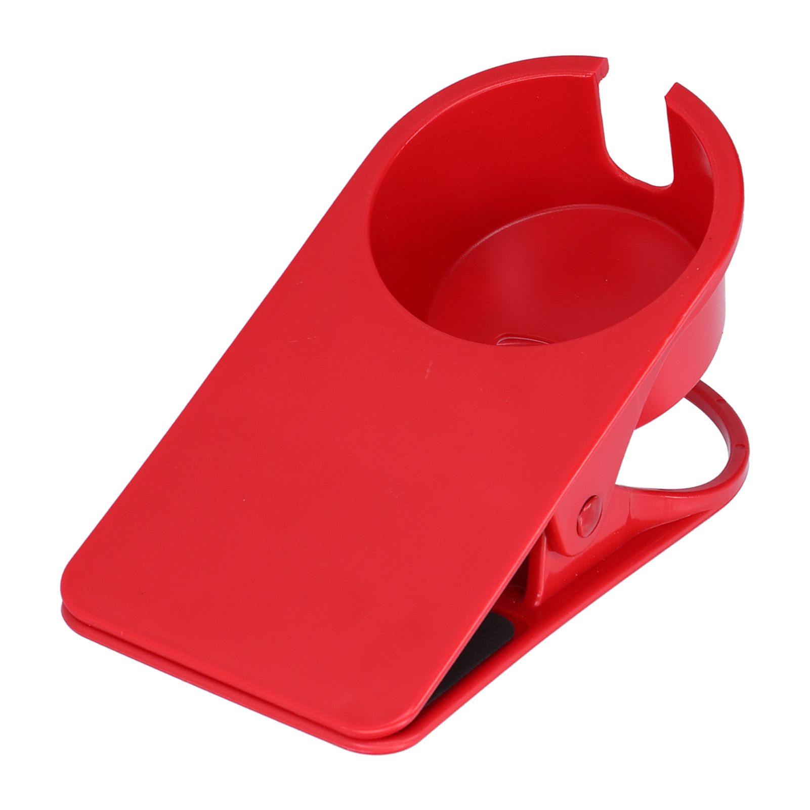 Drinking Cup Holder Stand Clamp Large Plastic Desk Side Clip for Computer Game view 2