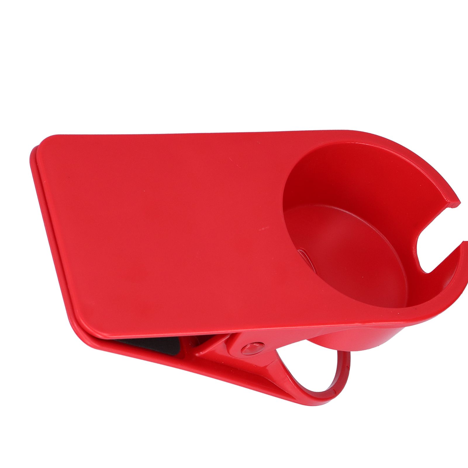 Drinking Cup Holder Stand Clamp Large Plastic Desk Side Clip for Computer Game view 3