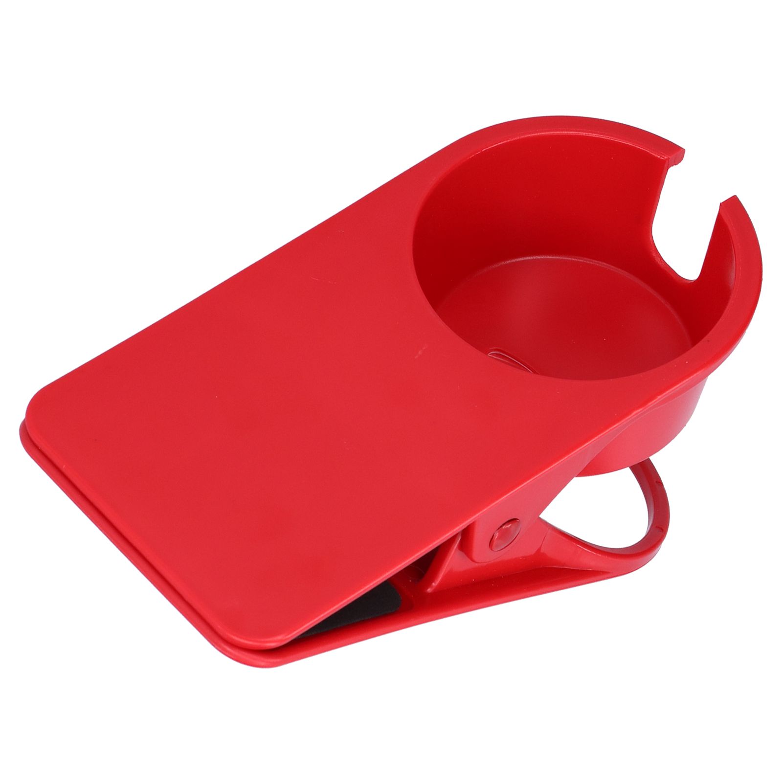 Drinking Cup Holder Stand Clamp Large Plastic Desk Side Clip for Computer Game view 4