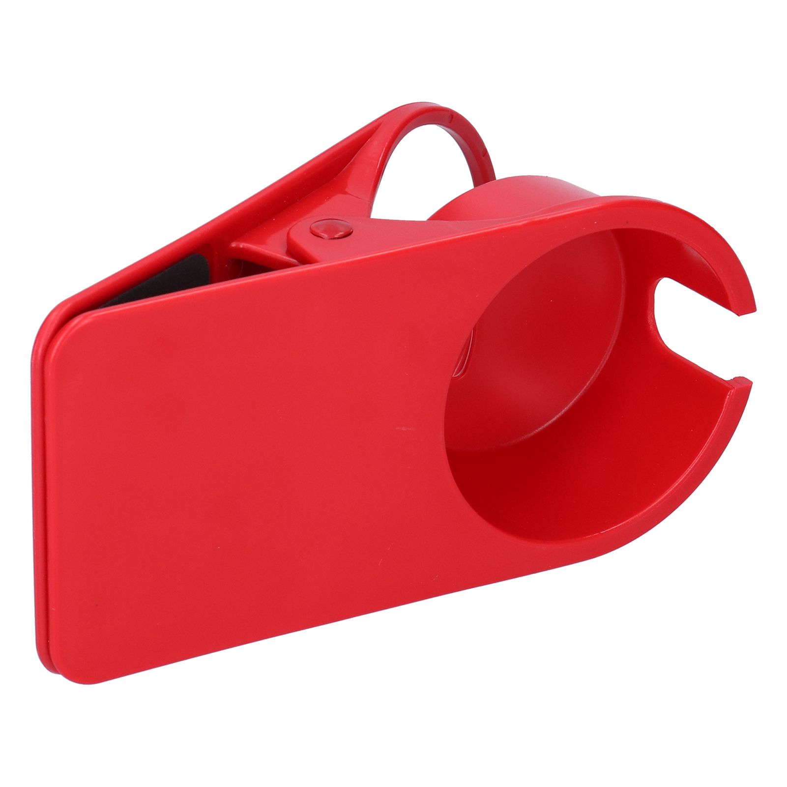 Drinking Cup Holder Stand Clamp Large Plastic Desk Side Clip for Computer Game view 10