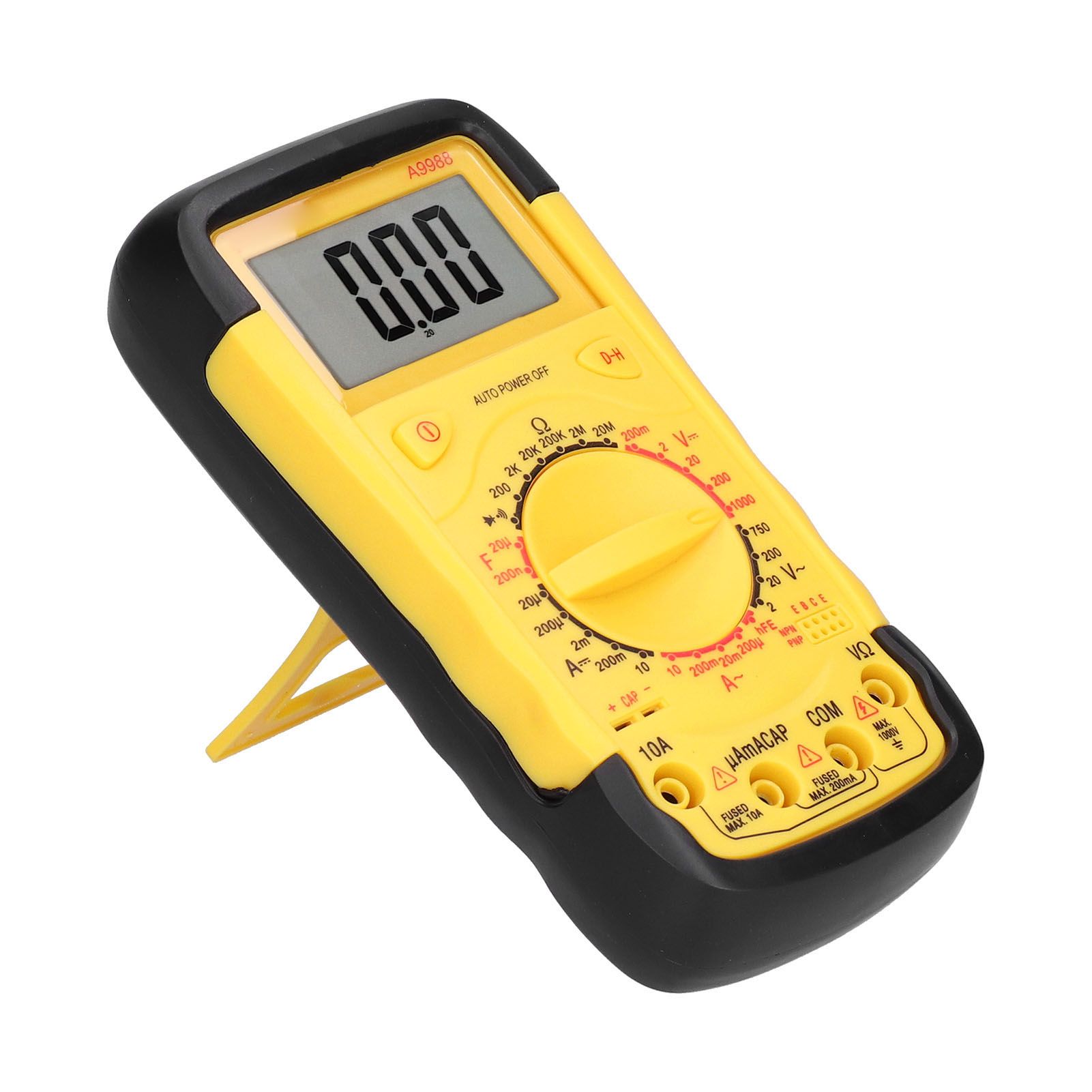 Multifunction Multimeter Intelligent Overload Protection Automatic Shutdown view 3