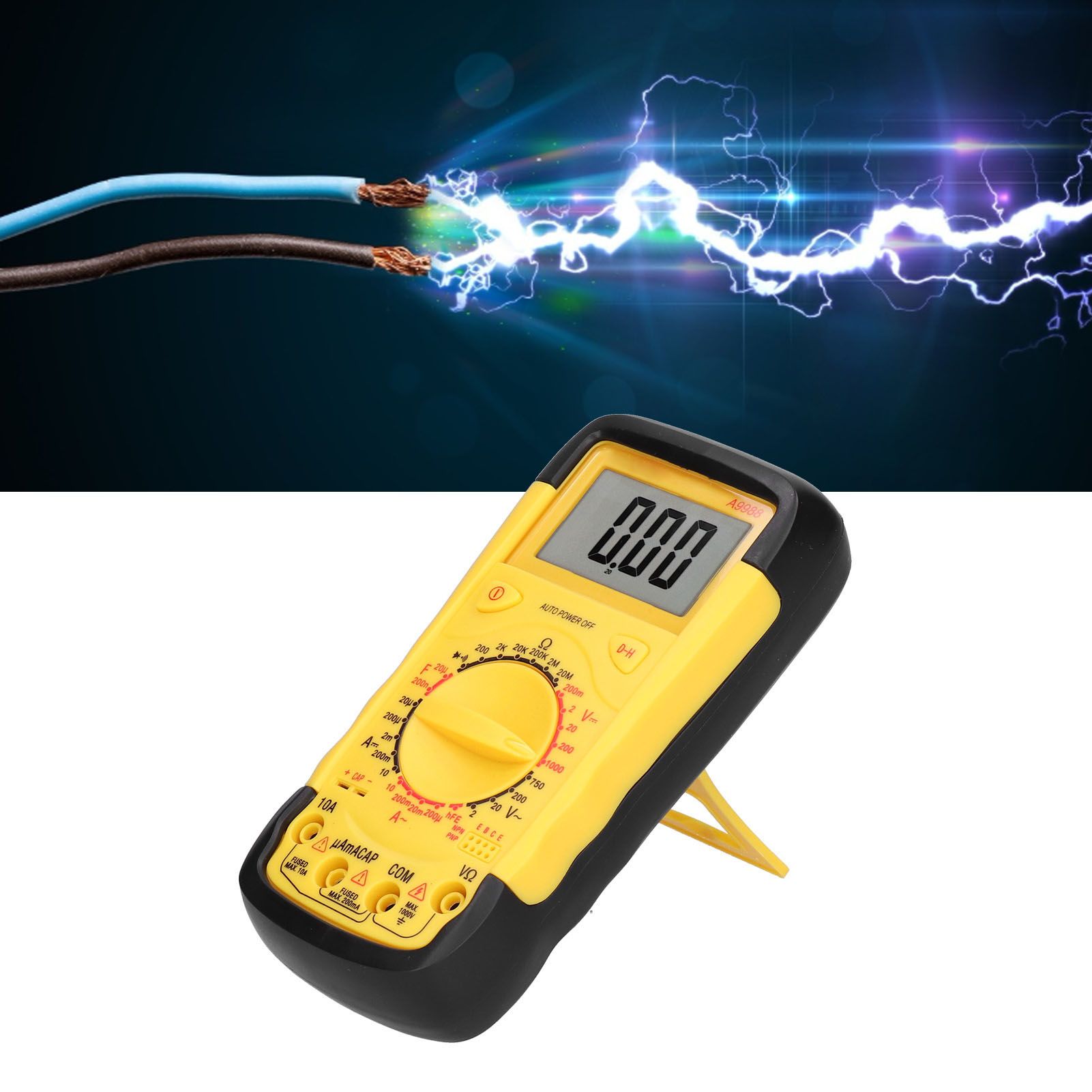Multifunction Multimeter Intelligent Overload Protection Automatic Shutdown view 11