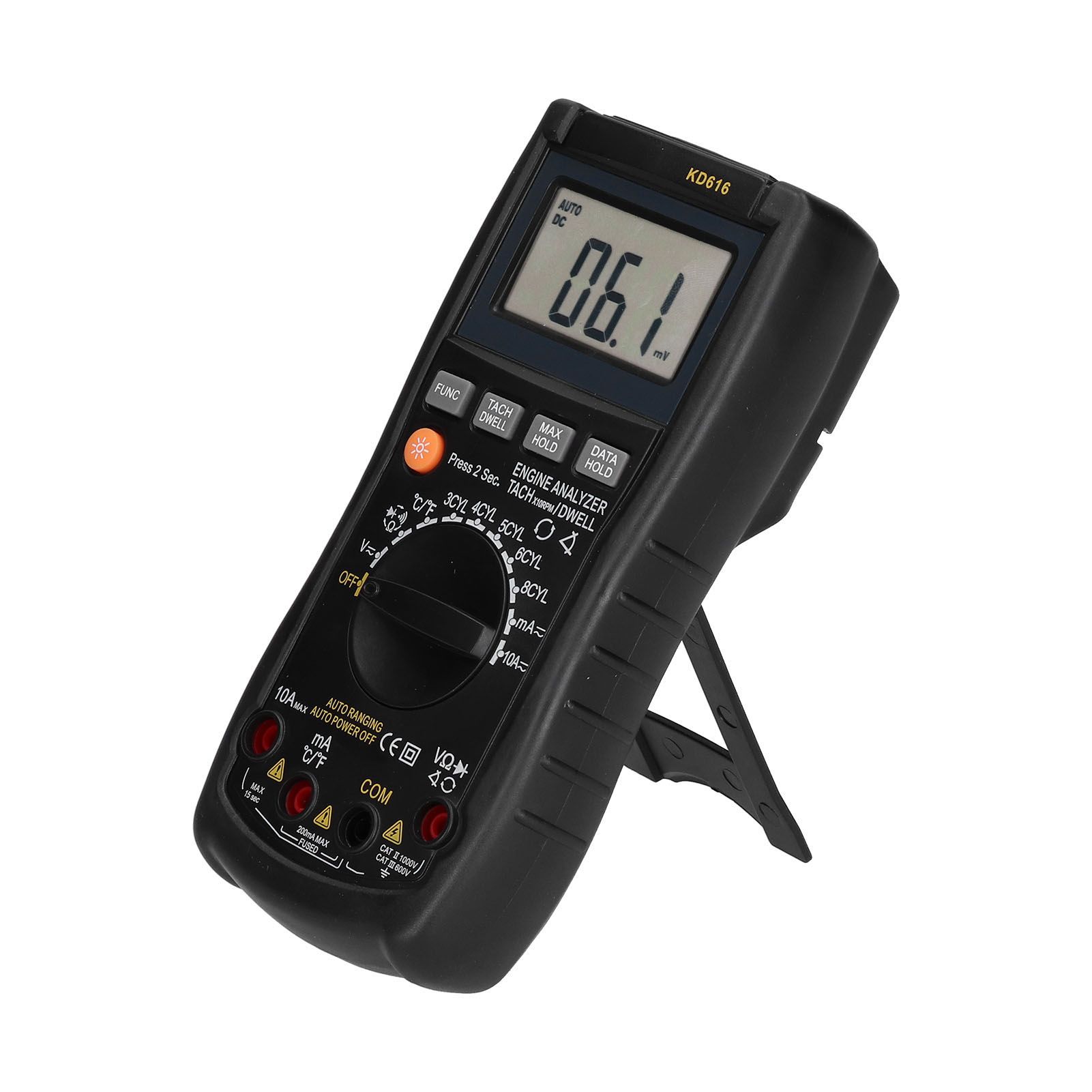 Multifunction Digital Multimeter Smart Backlight LCD Autoranging Temperature view 4