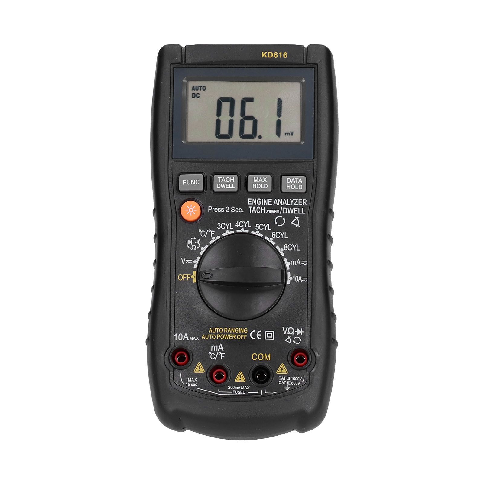 Multifunction Digital Multimeter Smart Backlight LCD Autoranging Temperature view 5