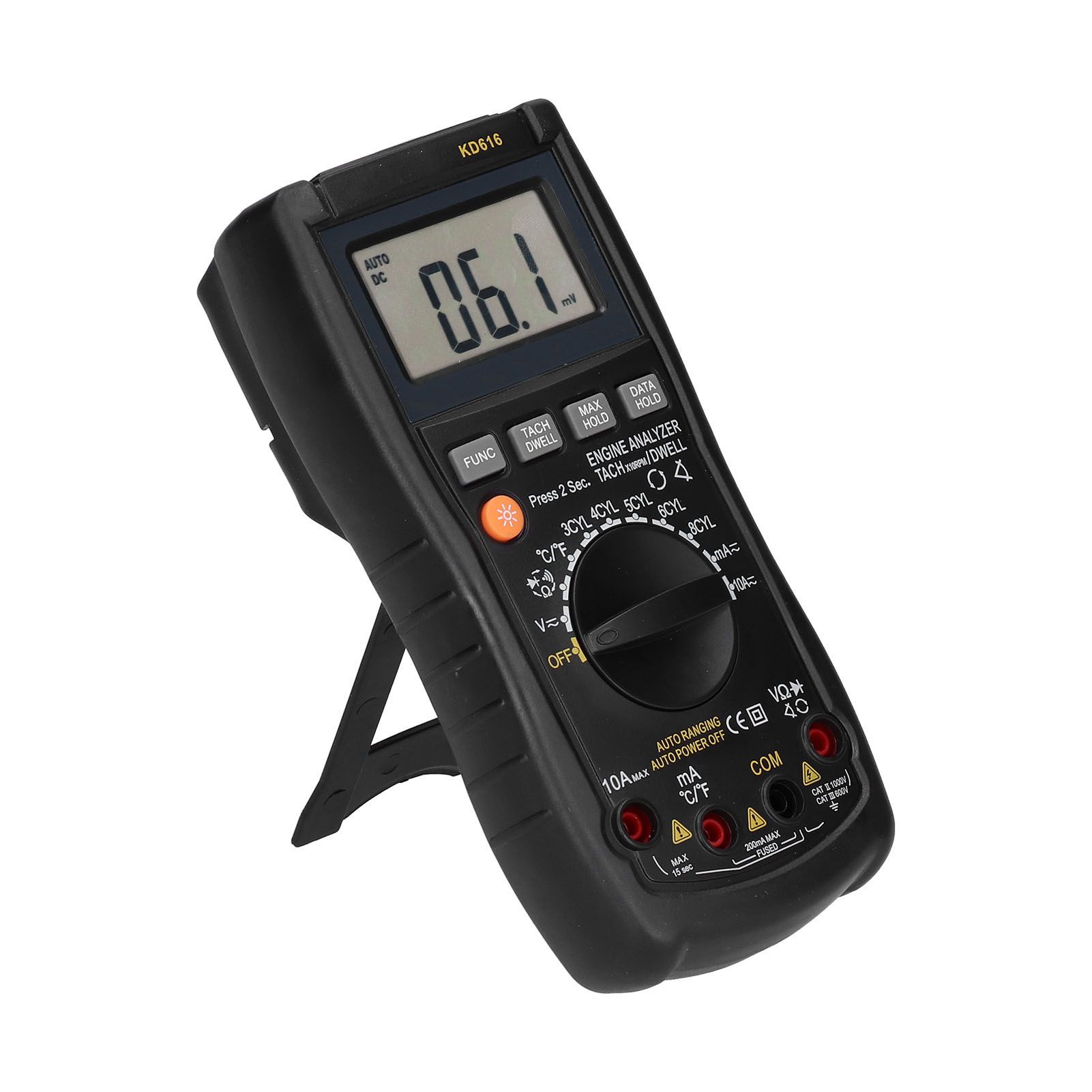 Multifunction Digital Multimeter Smart Backlight LCD Autoranging Temperature view 6