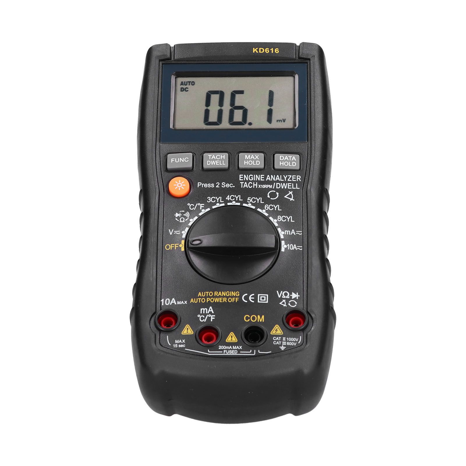 Multifunction Digital Multimeter Smart Backlight LCD Autoranging Temperature view 7