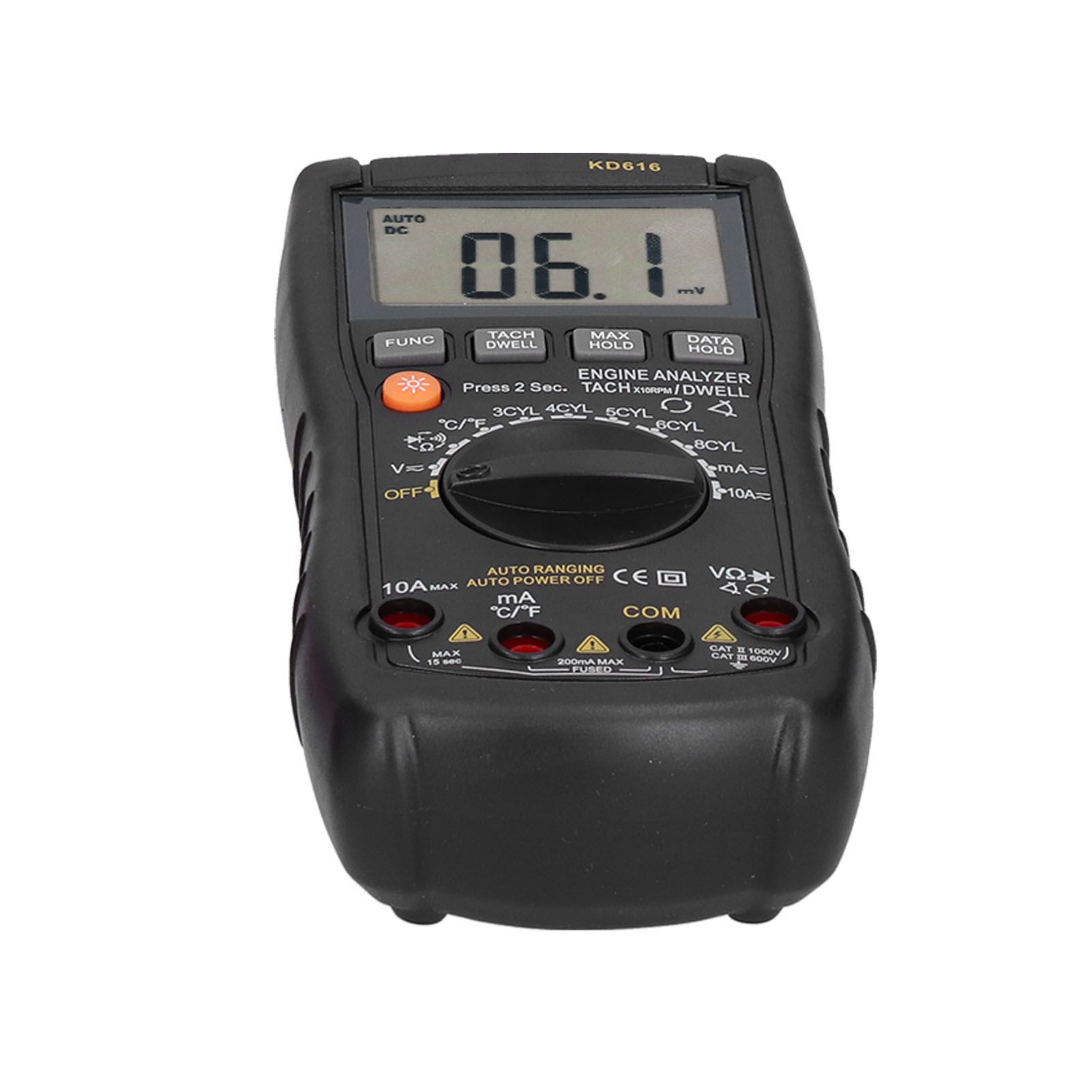 Multifunction Digital Multimeter Smart Backlight LCD Autoranging Temperature view 9