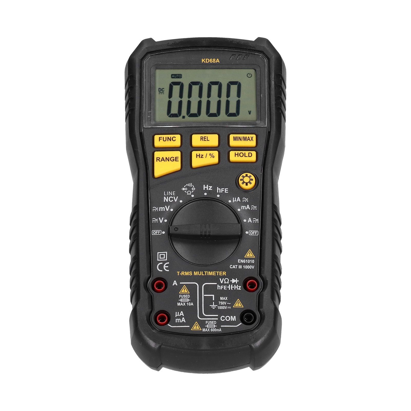 Multifunction Multimeter Smart HandHeld LCD Display Backlight Auto PowerOff view 3